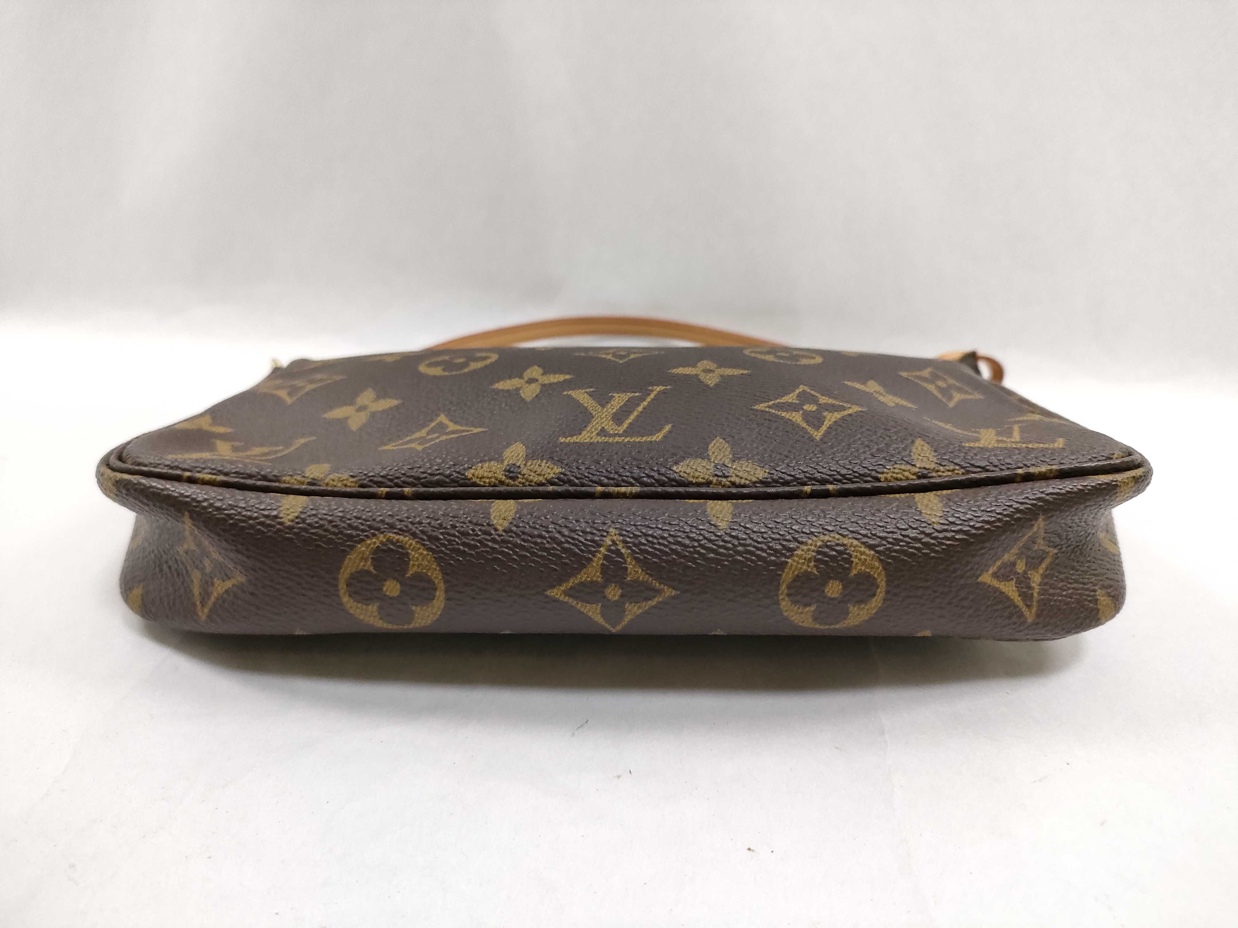Monogram Pochette Accessoires M51980 Brown SL0041 Pouch — view 9