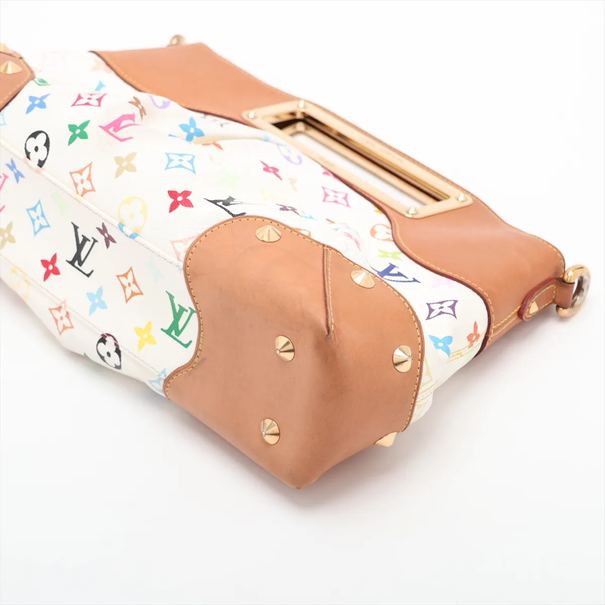 Multicolor Judy MM M40255 SR0059 White x Brown — view 3