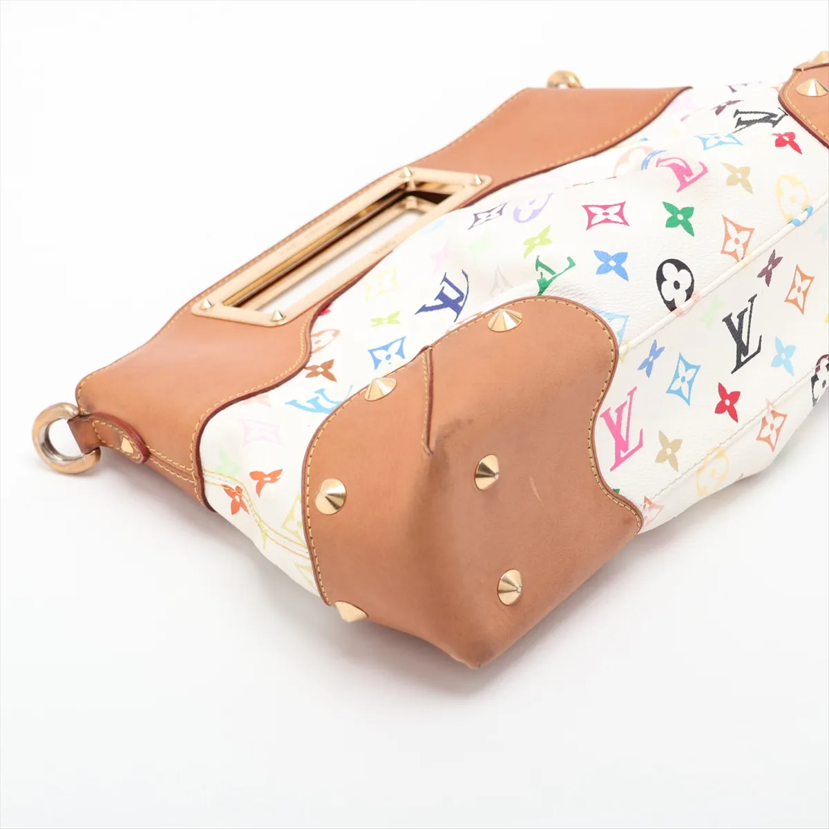 Multicolor Judy MM M40255 SR0059 White x Brown — view 4