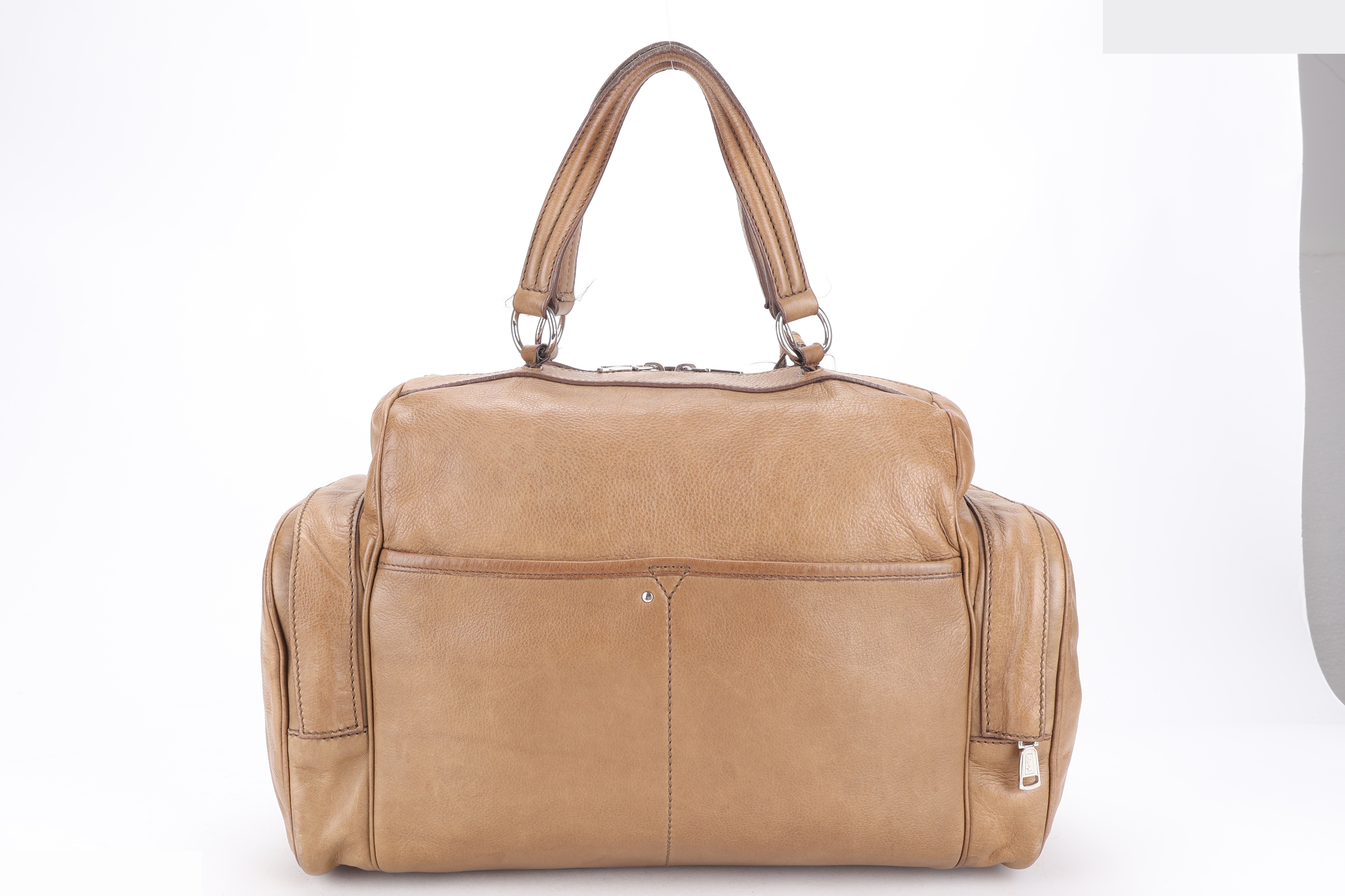 MUSTARD YELLOW BOWLING BAG GHW — view 2