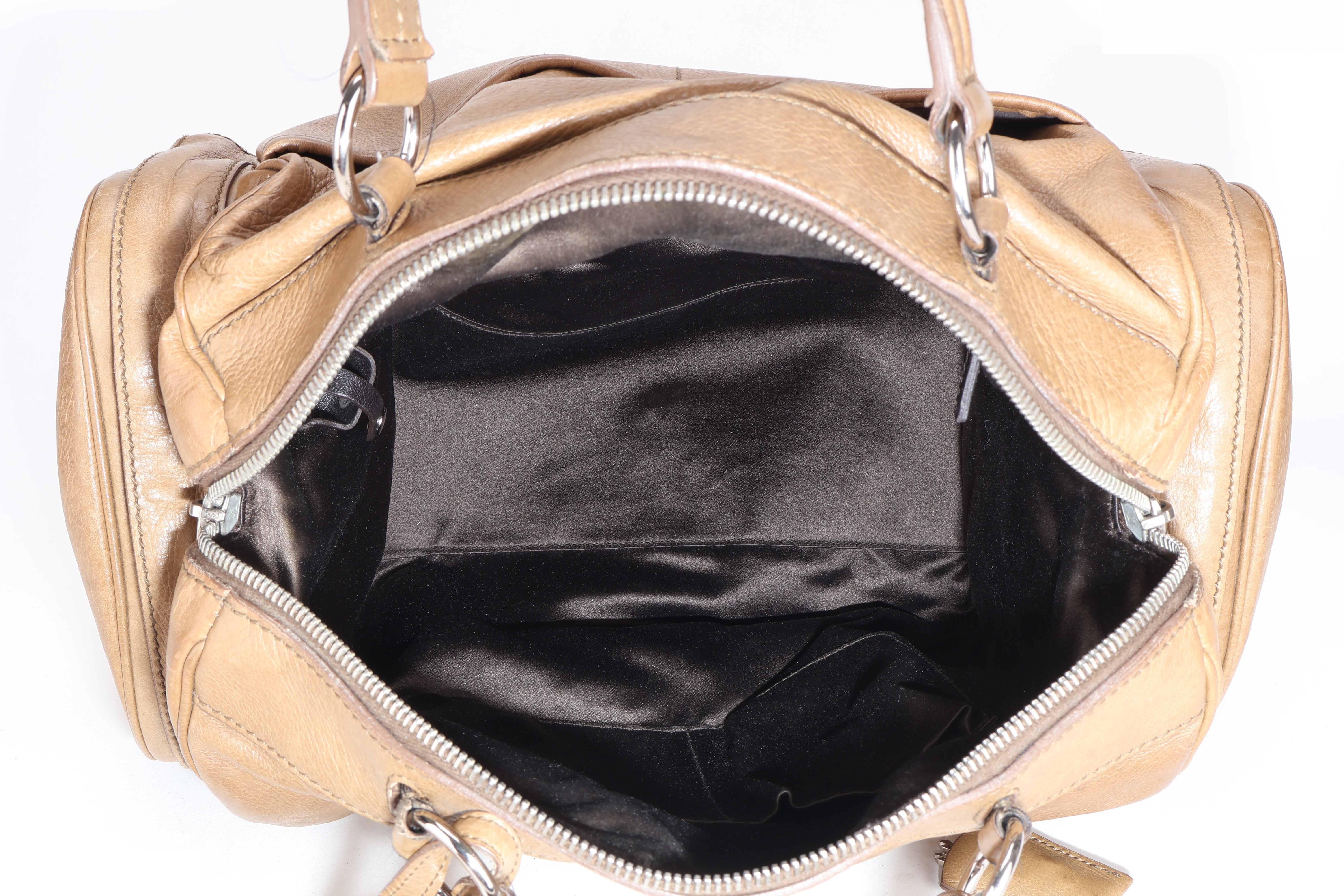 MUSTARD YELLOW BOWLING BAG GHW — view 5