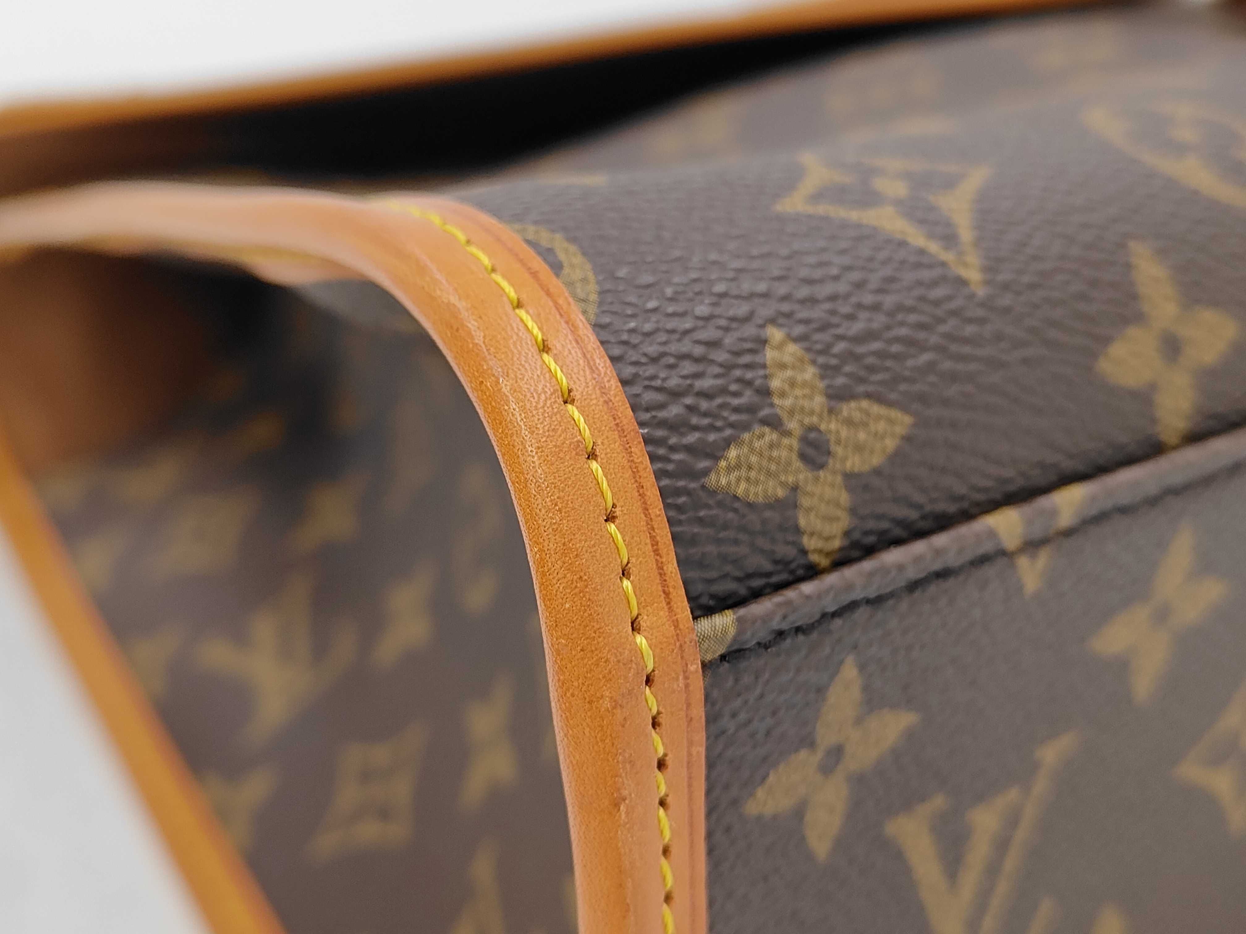 Monogram Beverly Tote Bag with Stamp — view 6