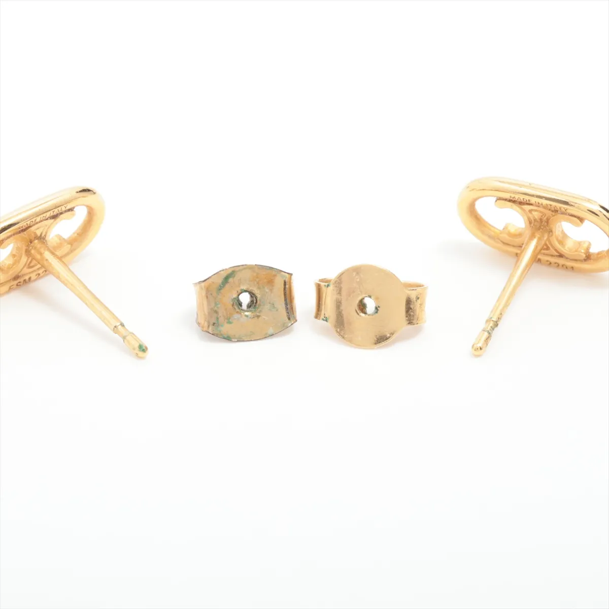 Triomphe Earrings (for both ears) GP Gold — view 4