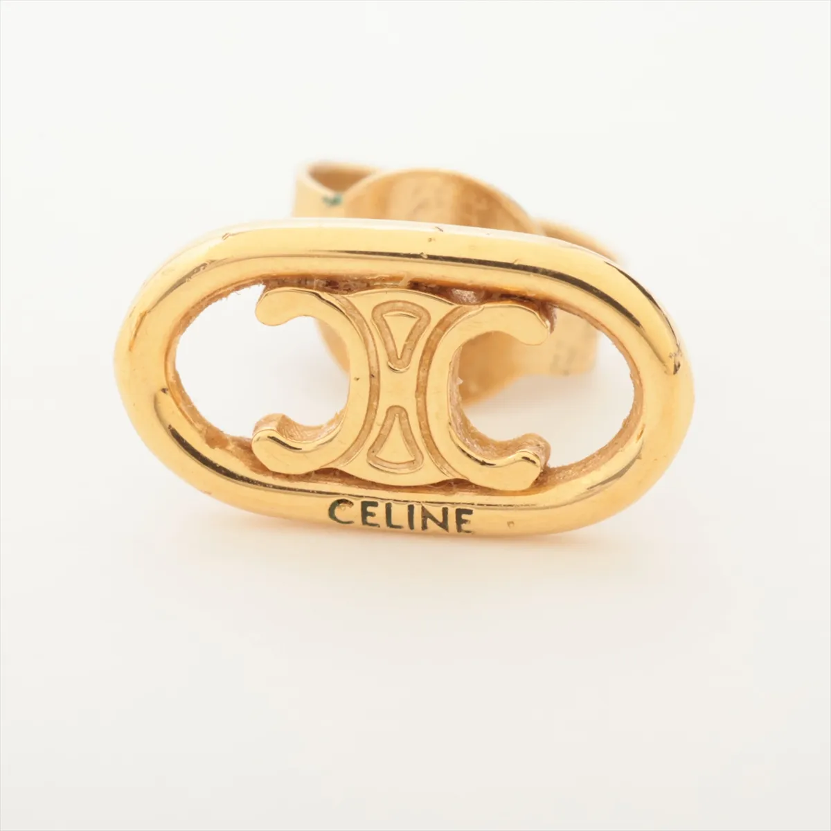 Triomphe Earrings (for both ears) GP Gold — view 5