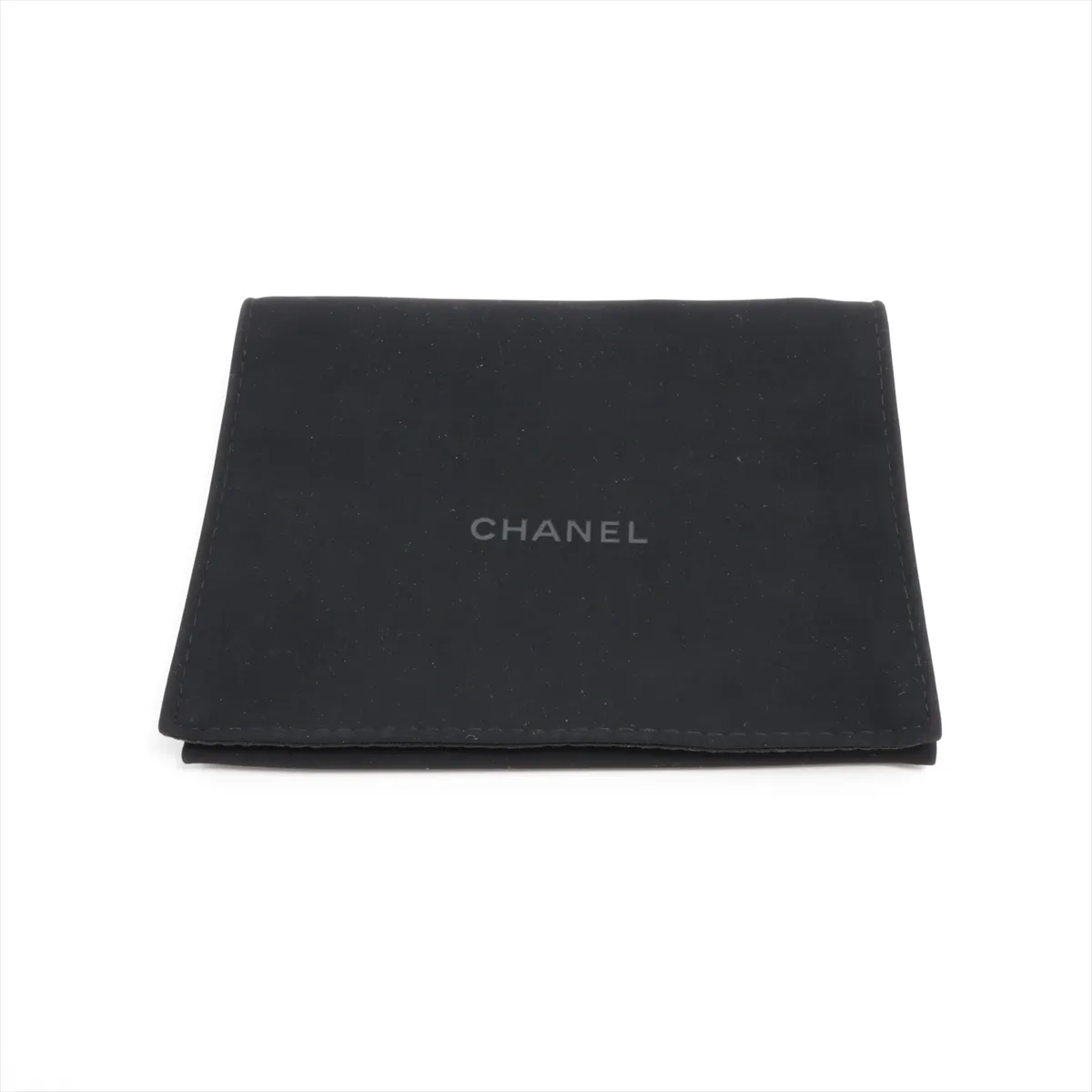 Matelasse caviar skin fragment case black gold hardware L4K5C6K2 — view 6