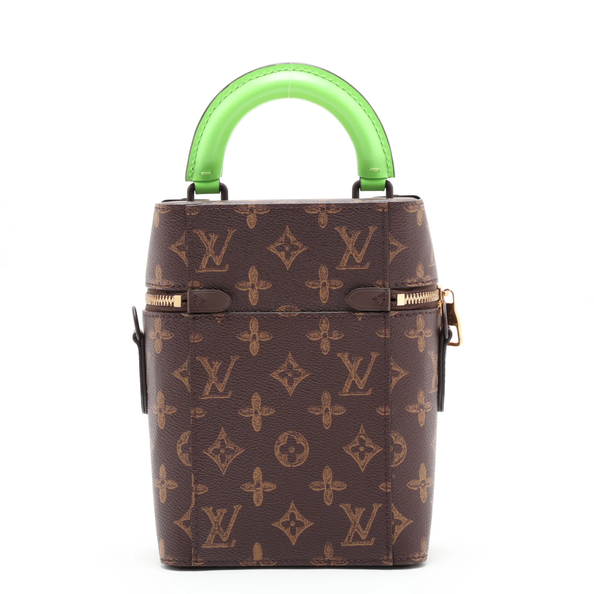 Monogram No.7 Vertical Box Trunk M59664 Brown (RFID detected) — view 2