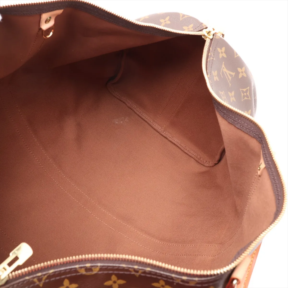 Monogram Keepall Bandoulière 55 M41414 FL0063 Brown — view 9