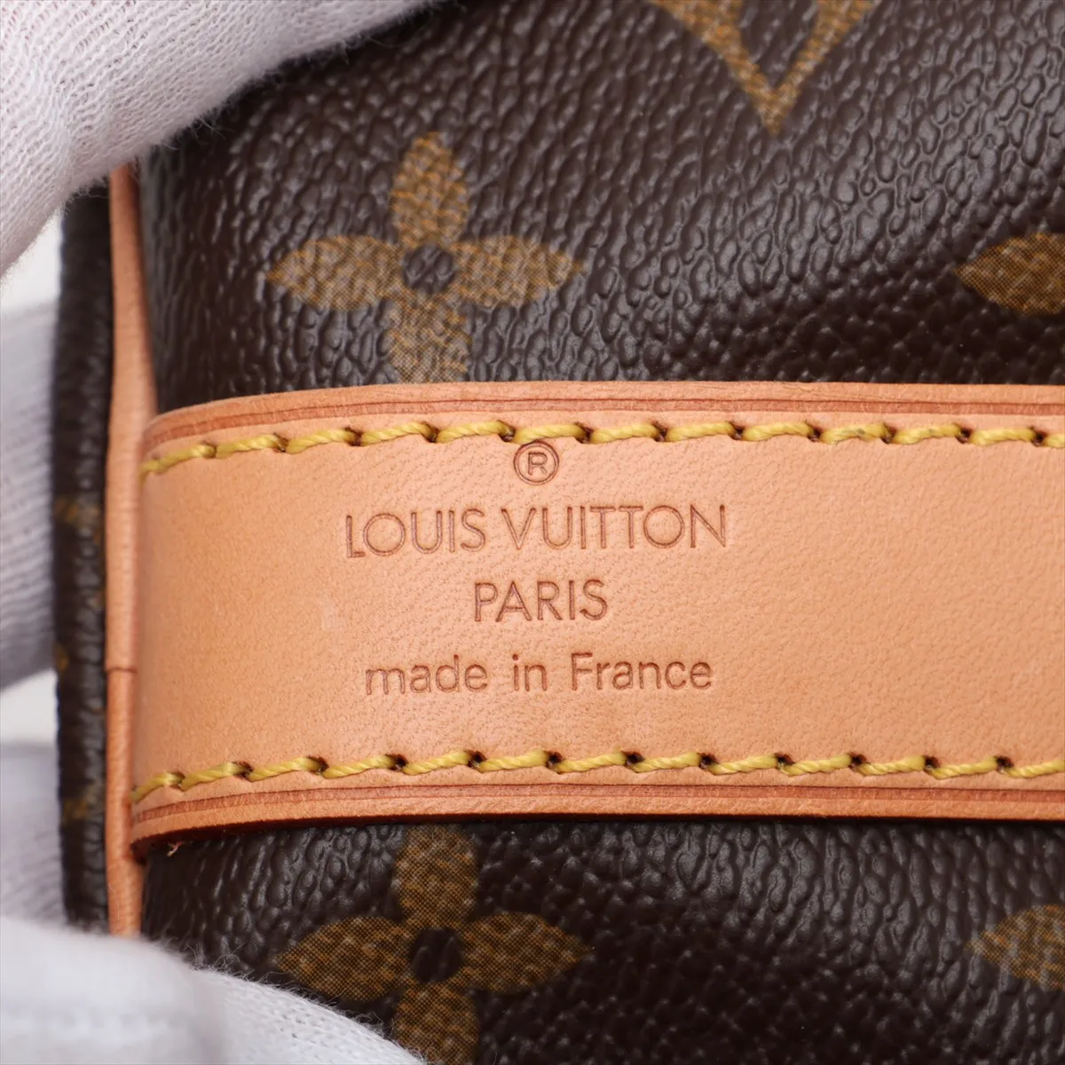 Monogram Keepall Bandoulière 55 M41414 FL0063 Brown — view 10