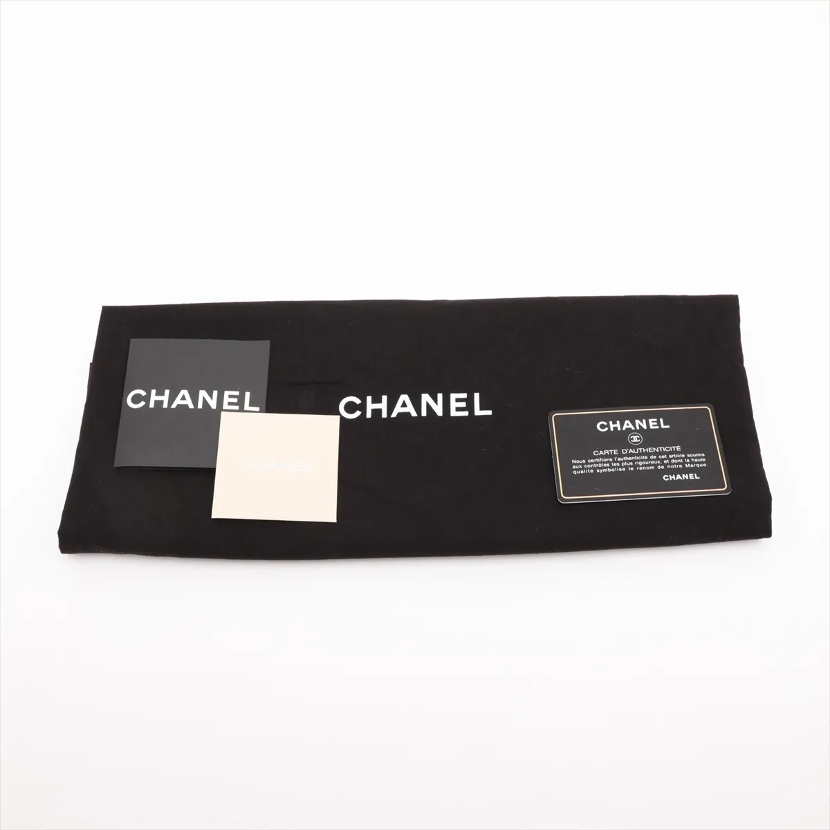 Matelassé Coated Leather Single Flap Double Chain Bag, Black with Gold Hardware, 15942489 (Serial Number 15) — view 10