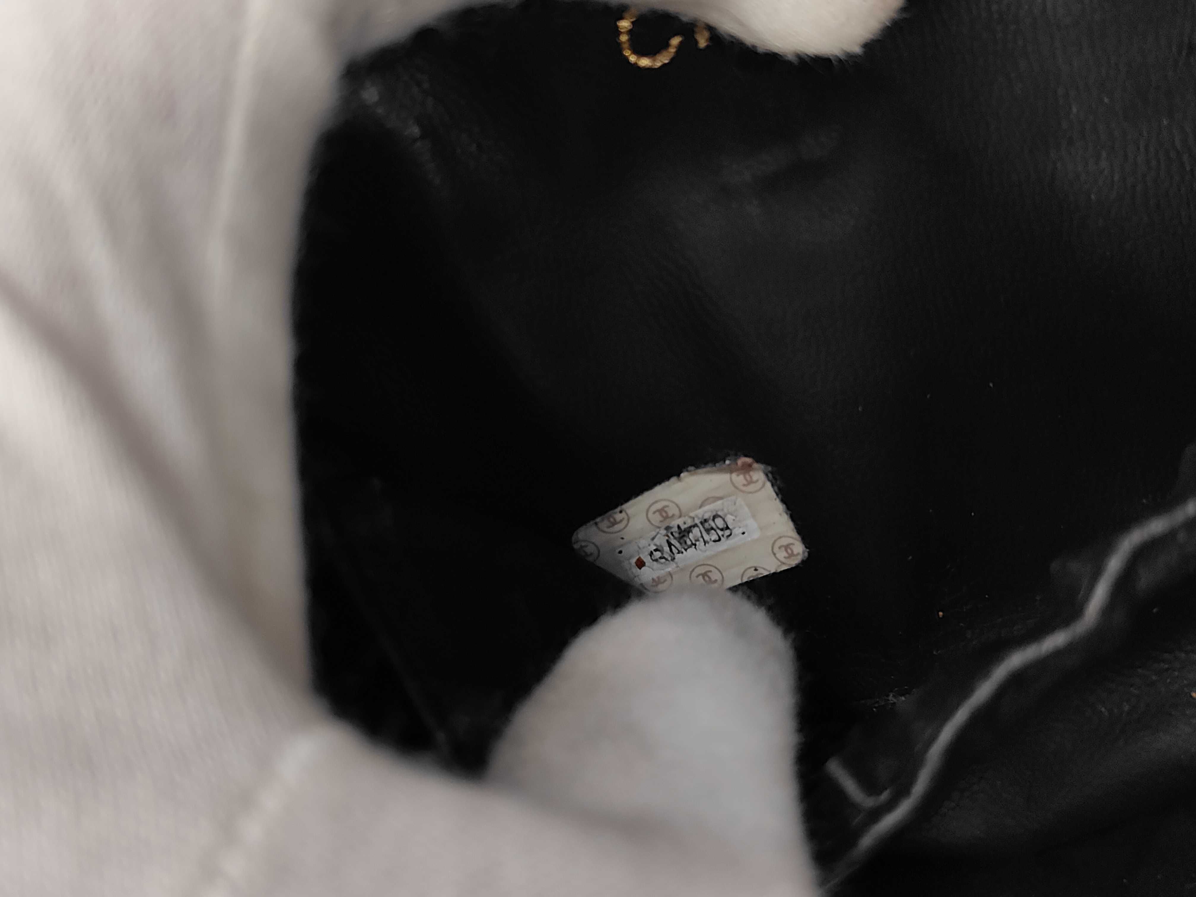 Caviar Skin Coco Mark Vanity Bag — view 11