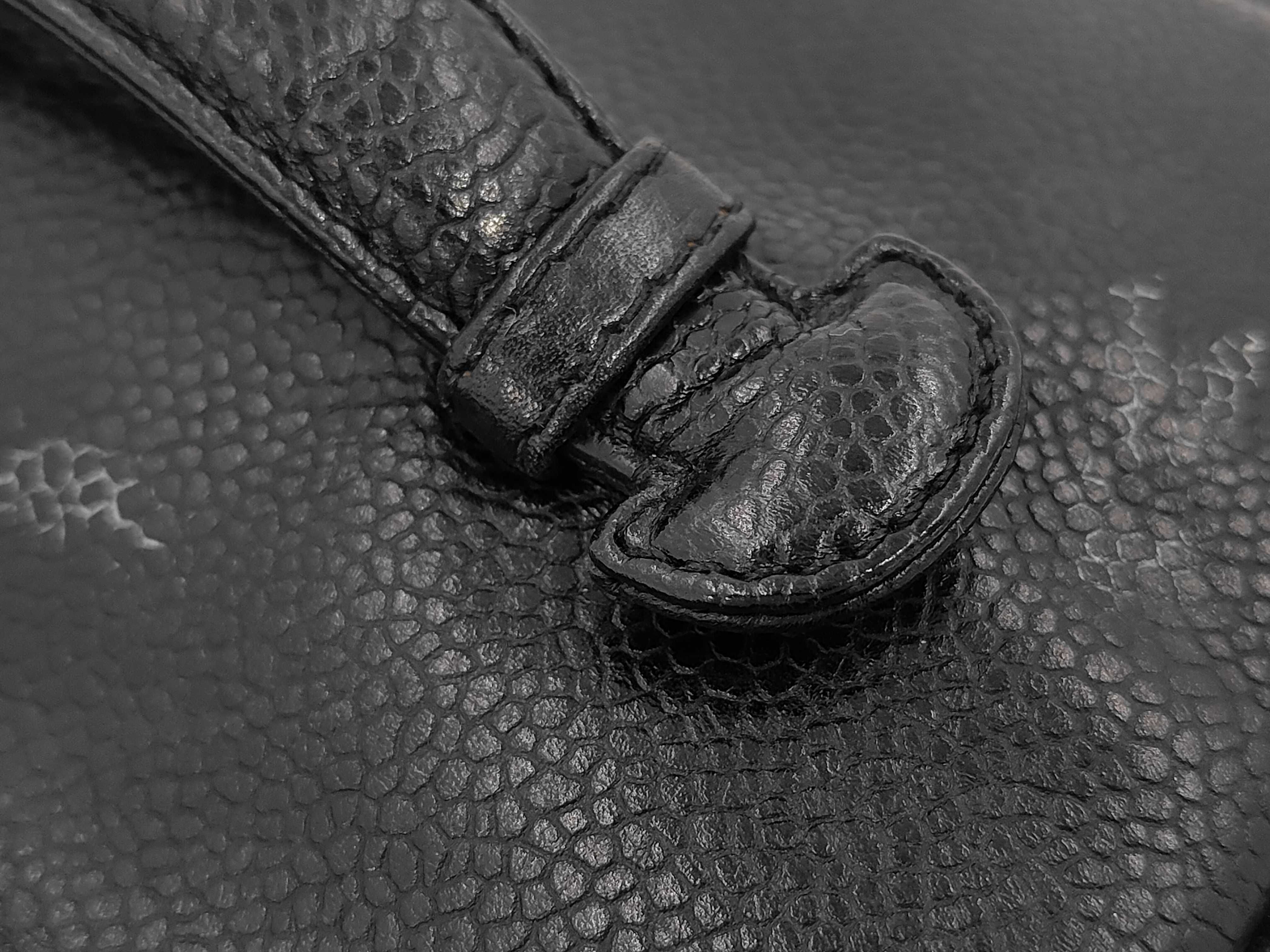 Caviar Skin Coco Mark Vanity Bag — view 7