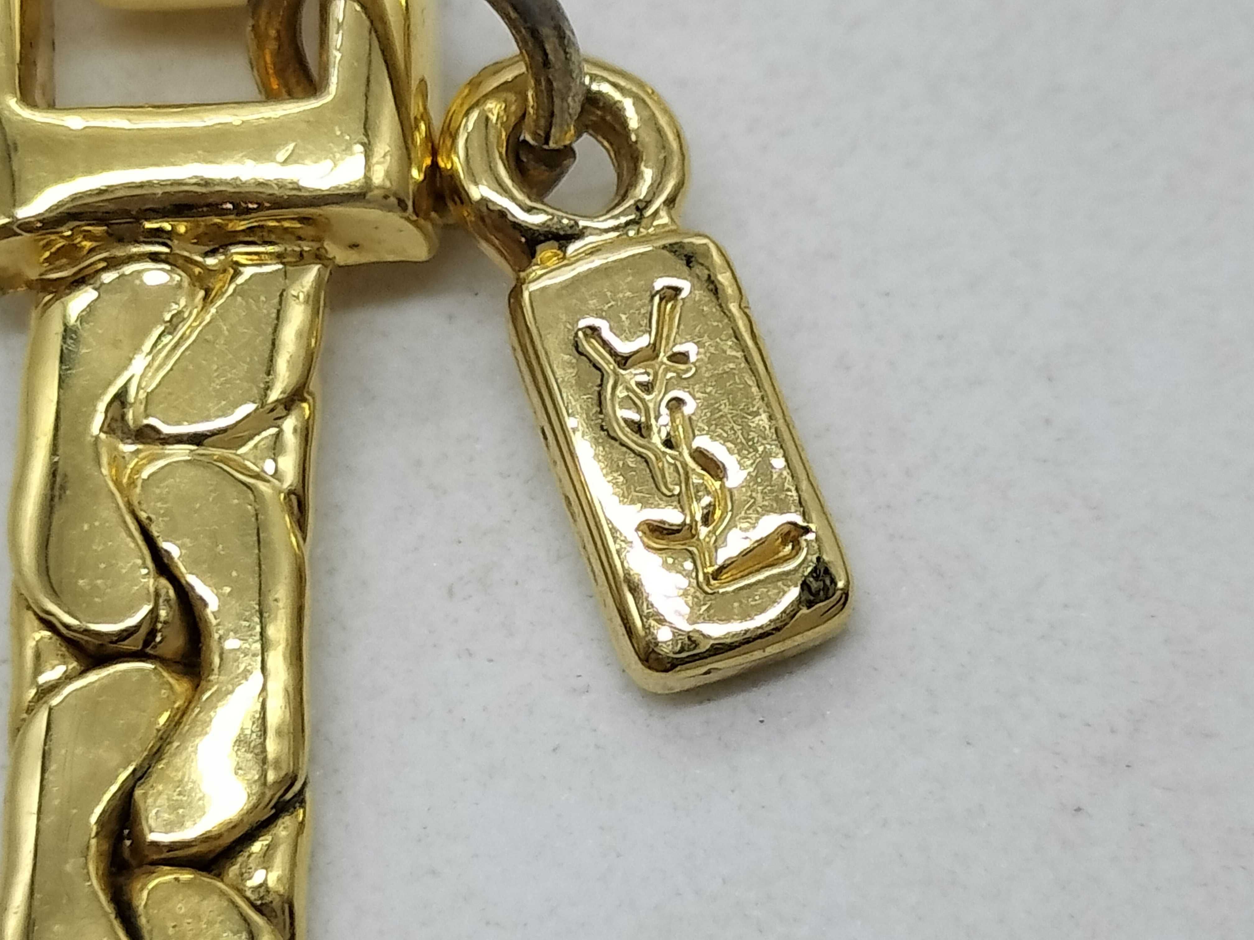 Crystal Top Gold Necklace — view 6