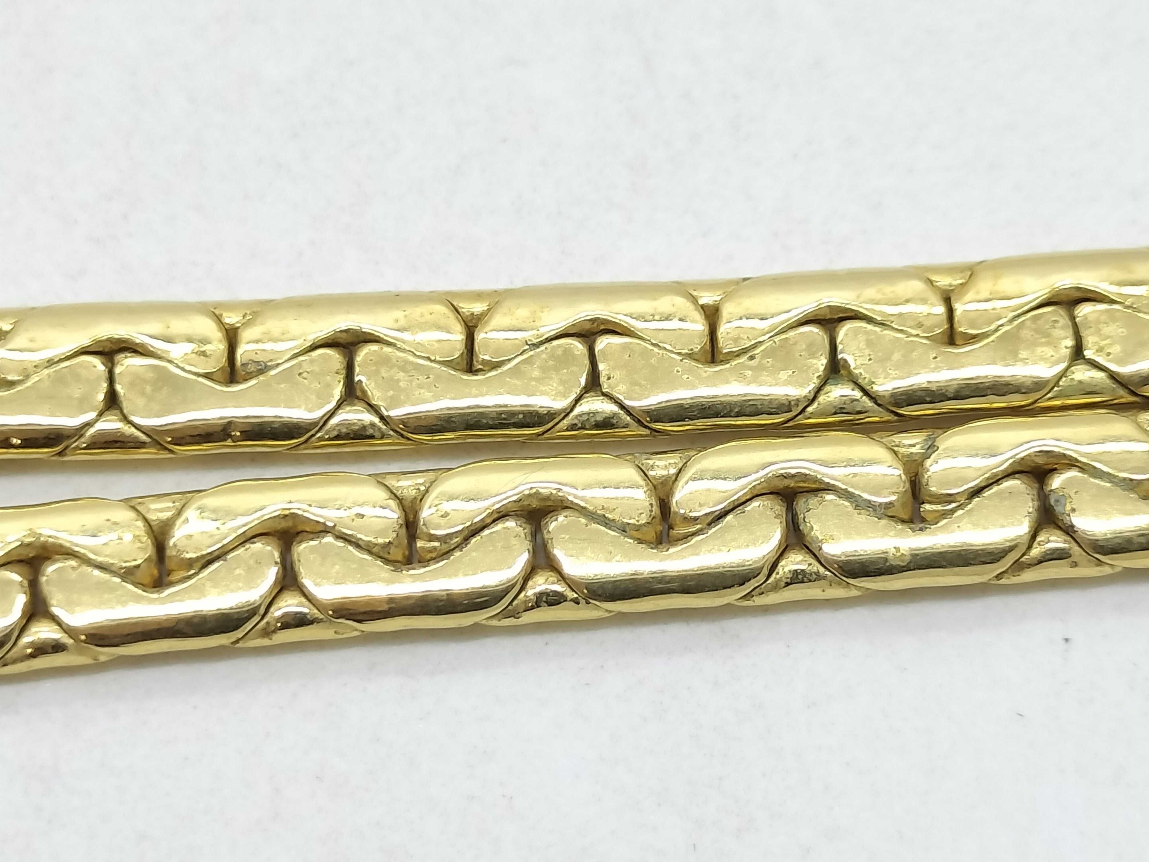 Crystal Top Gold Necklace — view 9