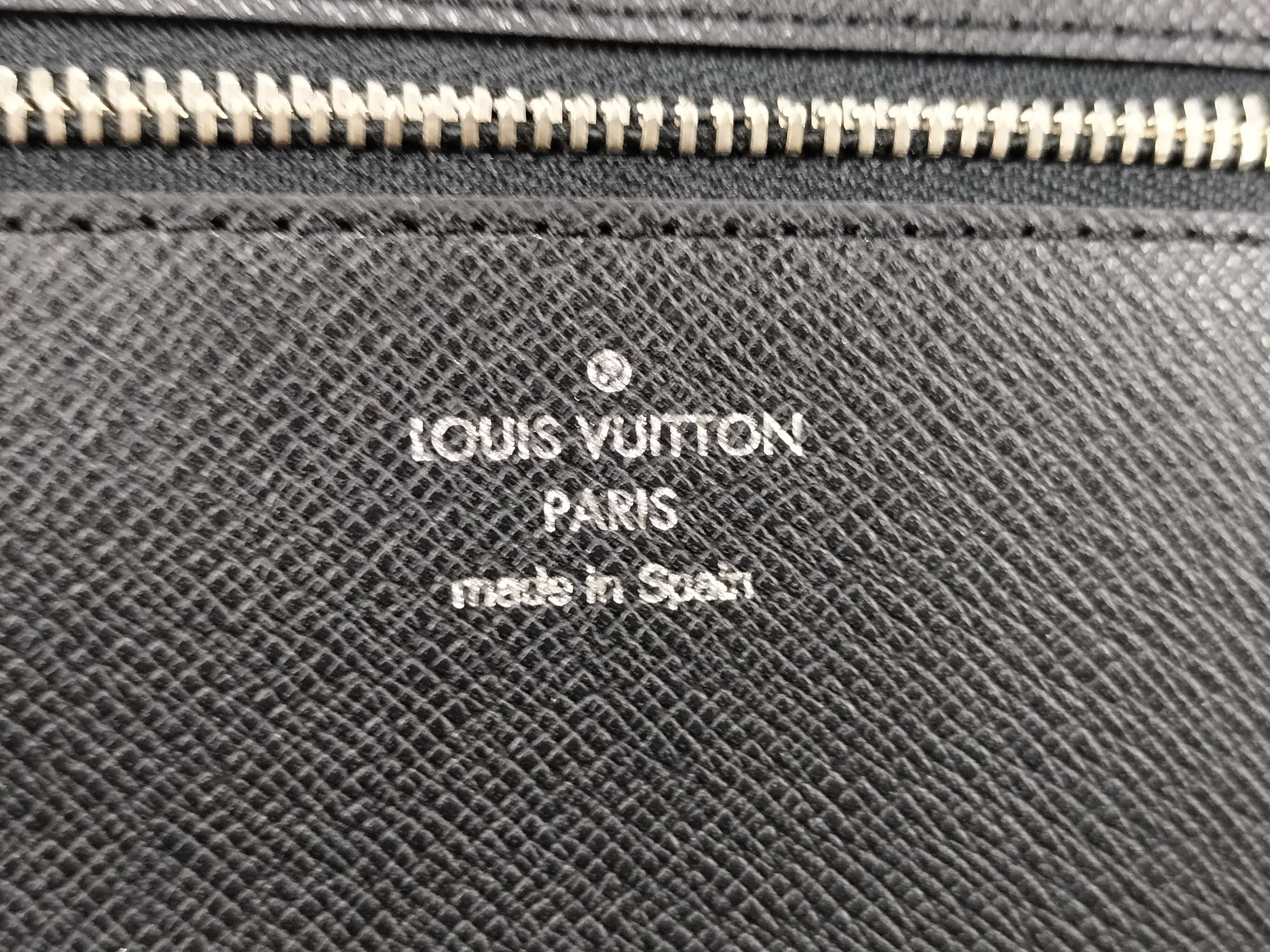 Damier Graphite LOUIS VUITTON N6837 Ceinture Pochette Homme CT4110 Dust Bag Waist Bag — view 12