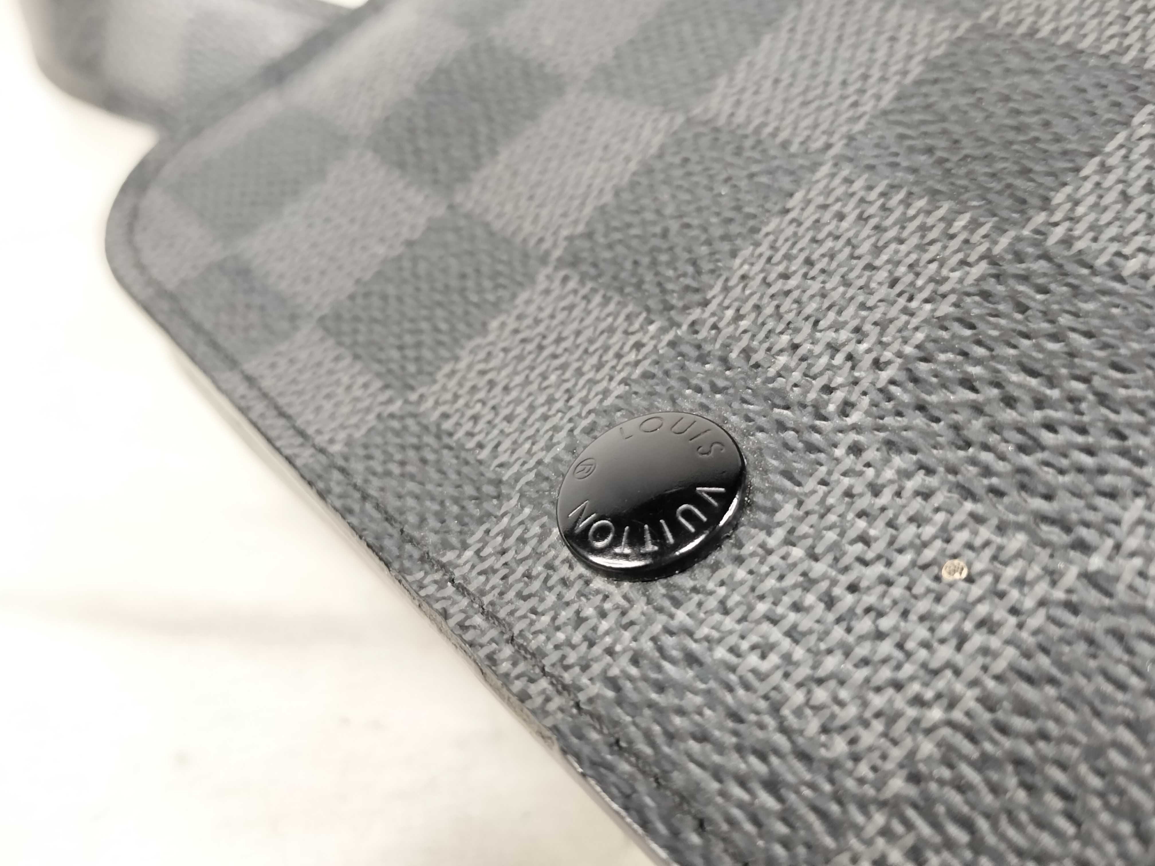 Damier Graphite LOUIS VUITTON N6837 Ceinture Pochette Homme CT4110 Dust Bag Waist Bag — view 14