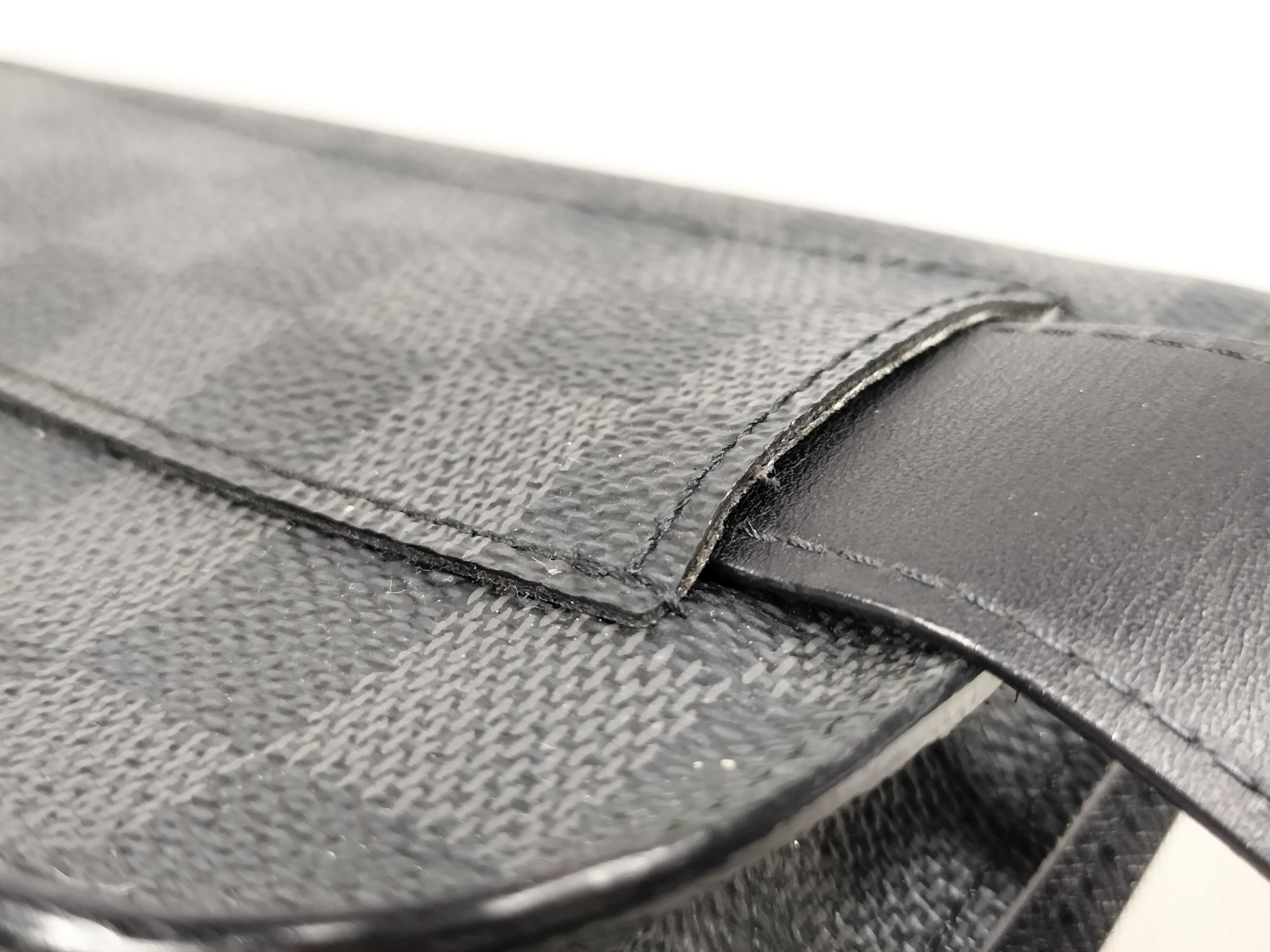 Damier Graphite LOUIS VUITTON N6837 Ceinture Pochette Homme CT4110 Dust Bag Waist Bag — view 5