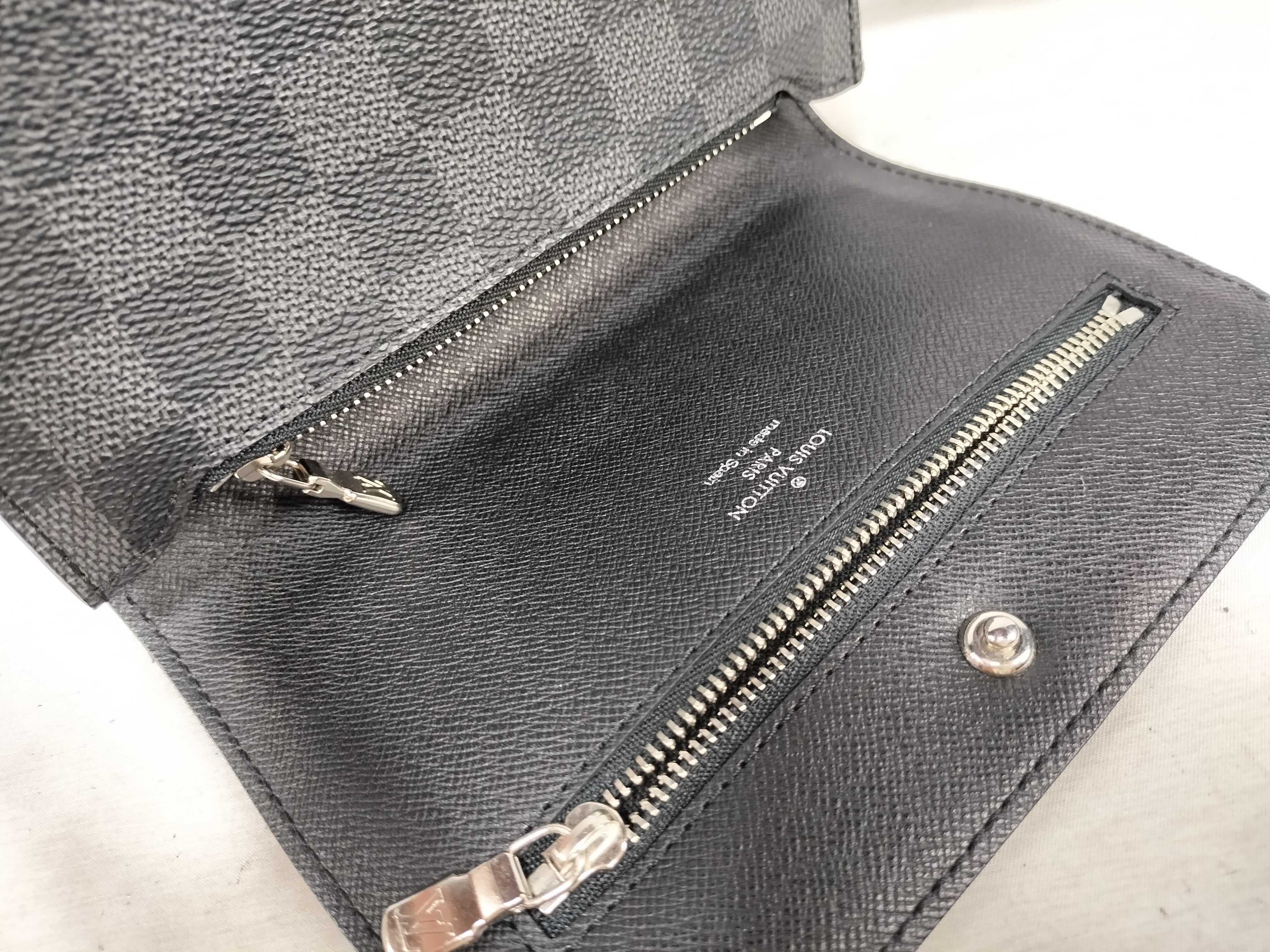 Damier Graphite LOUIS VUITTON N6837 Ceinture Pochette Homme CT4110 Dust Bag Waist Bag — view 8