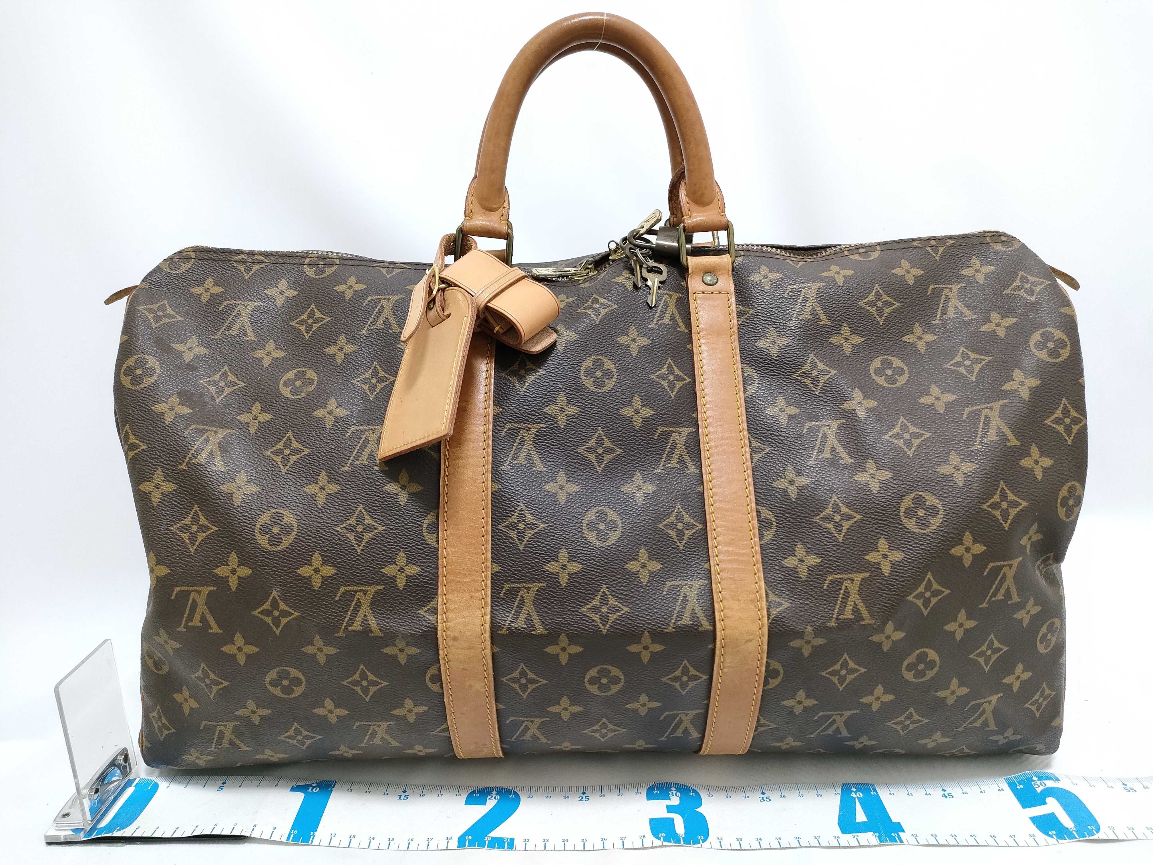Monogram Louis Vuitton Boston Bag Keepall 50 M41426 892 Boston Bag — view 2