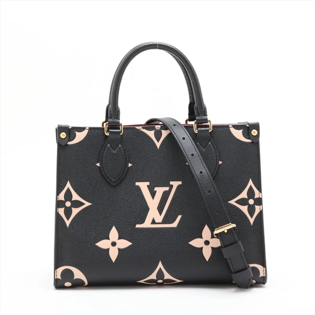 Bicolor Monogram Empreinte OnTheGo PM M45659 DU5210 Black (RFID detected)