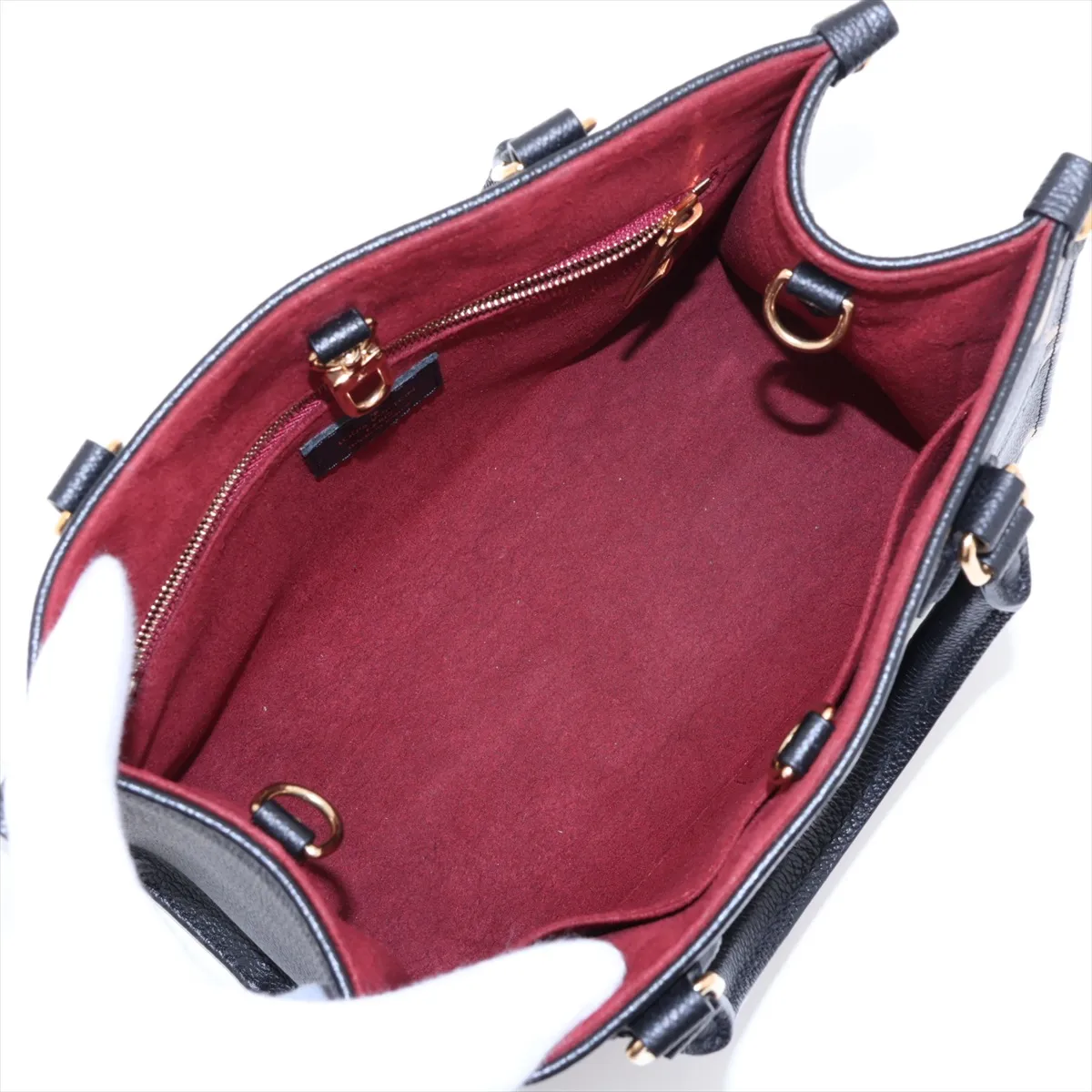 Bicolor Monogram Empreinte OnTheGo PM M45659 DU5210 Black (RFID detected) — view 8