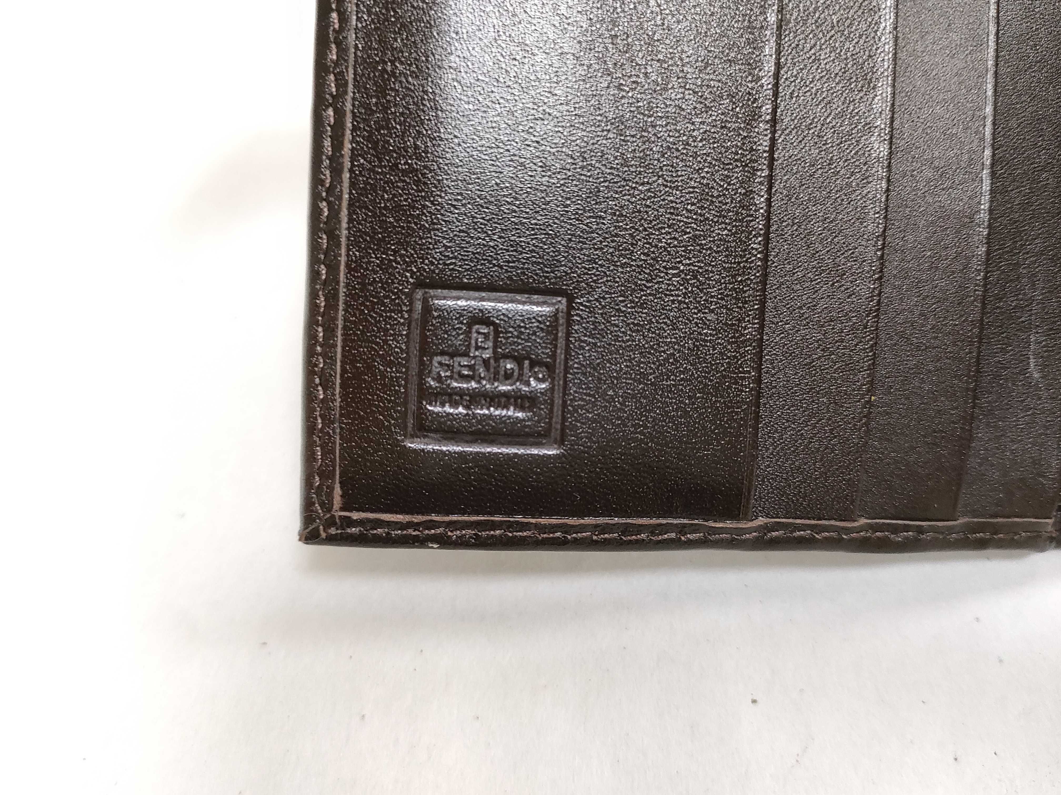 Zucca pattern bi-fold wallet with double snap closure, item number 12671. — view 9