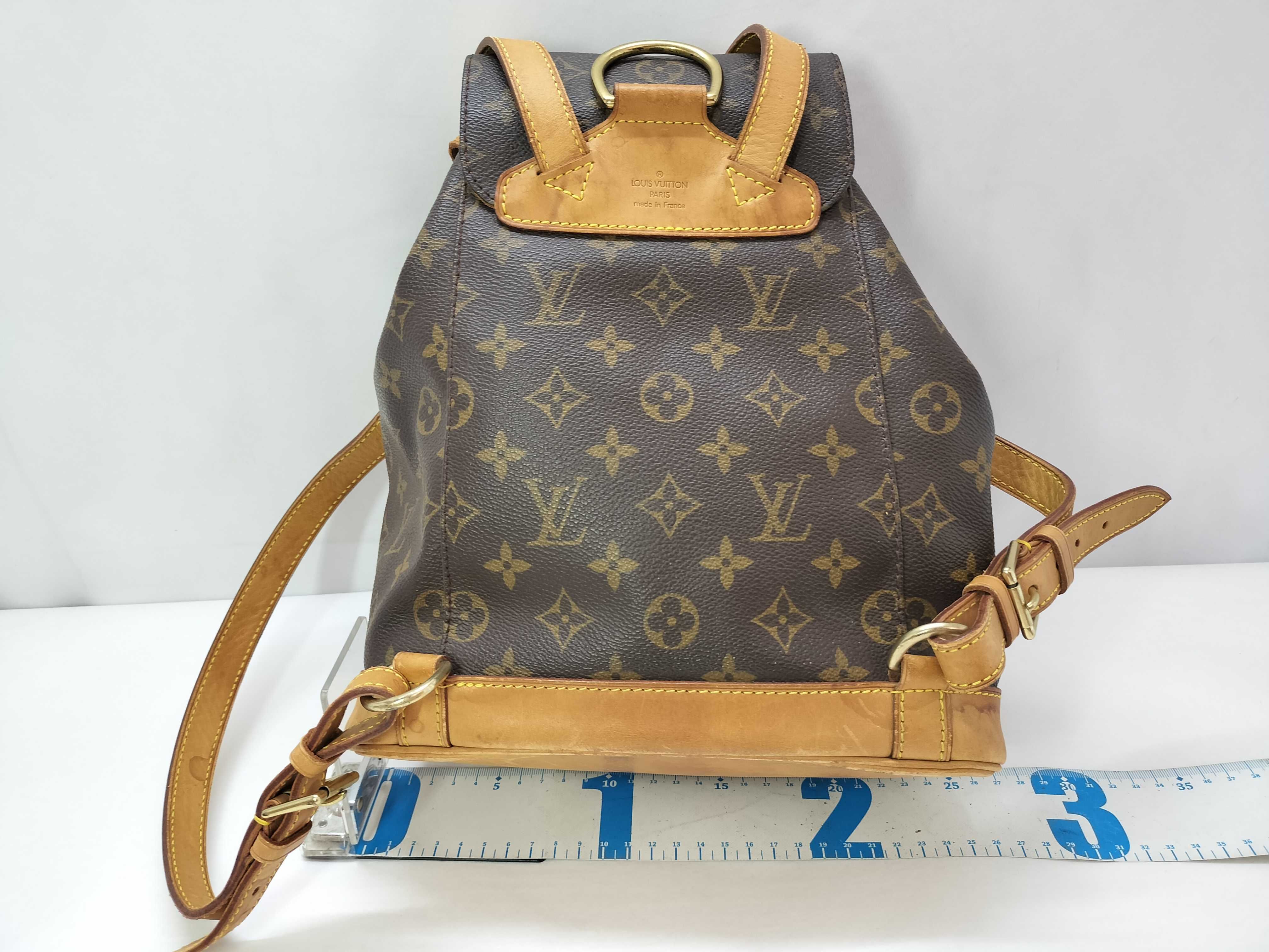 Monogram LV Montsouris MM Backpack — view 2