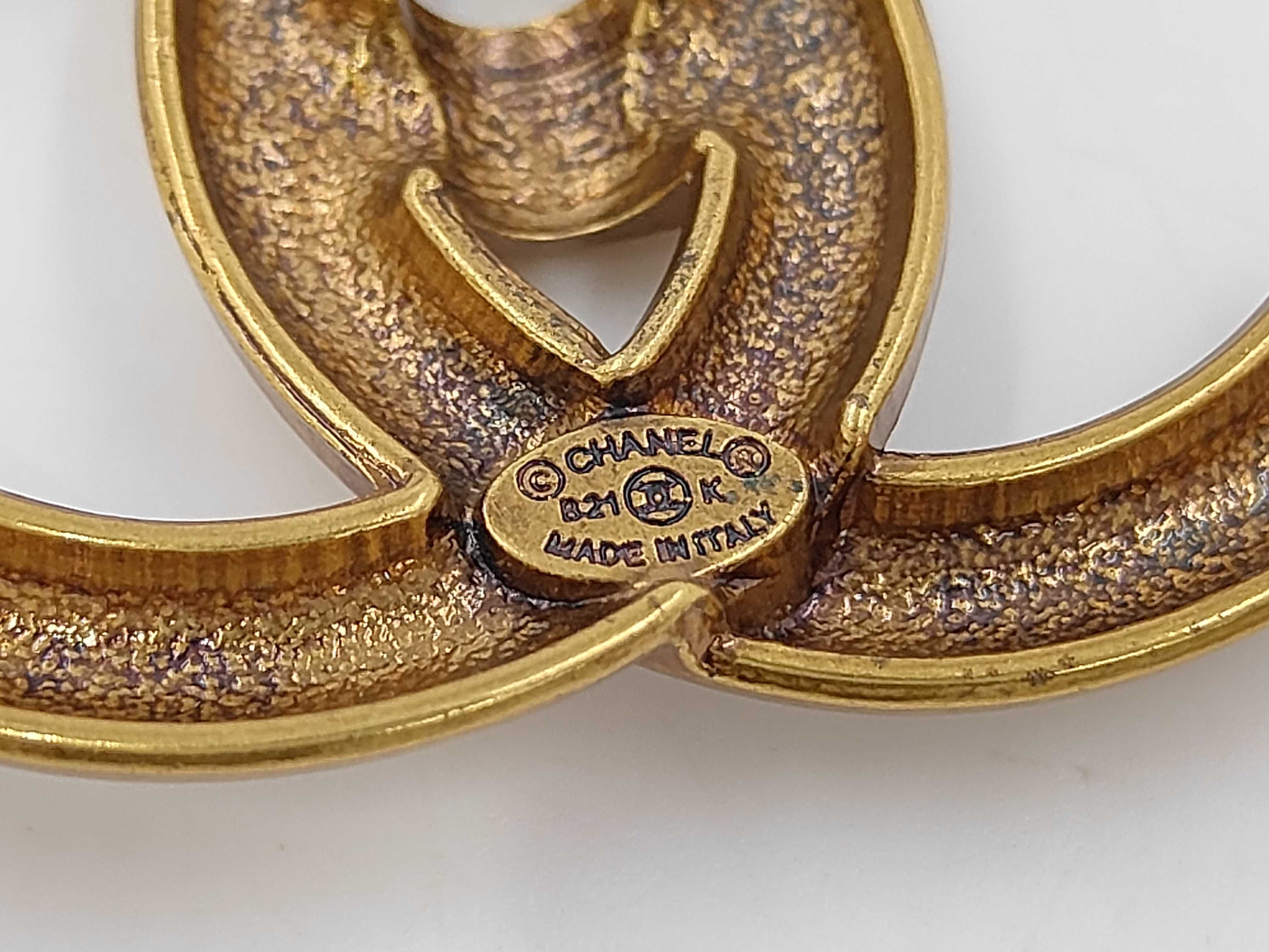 Coco Mark Logo Brooch B21K Brooch — view 4