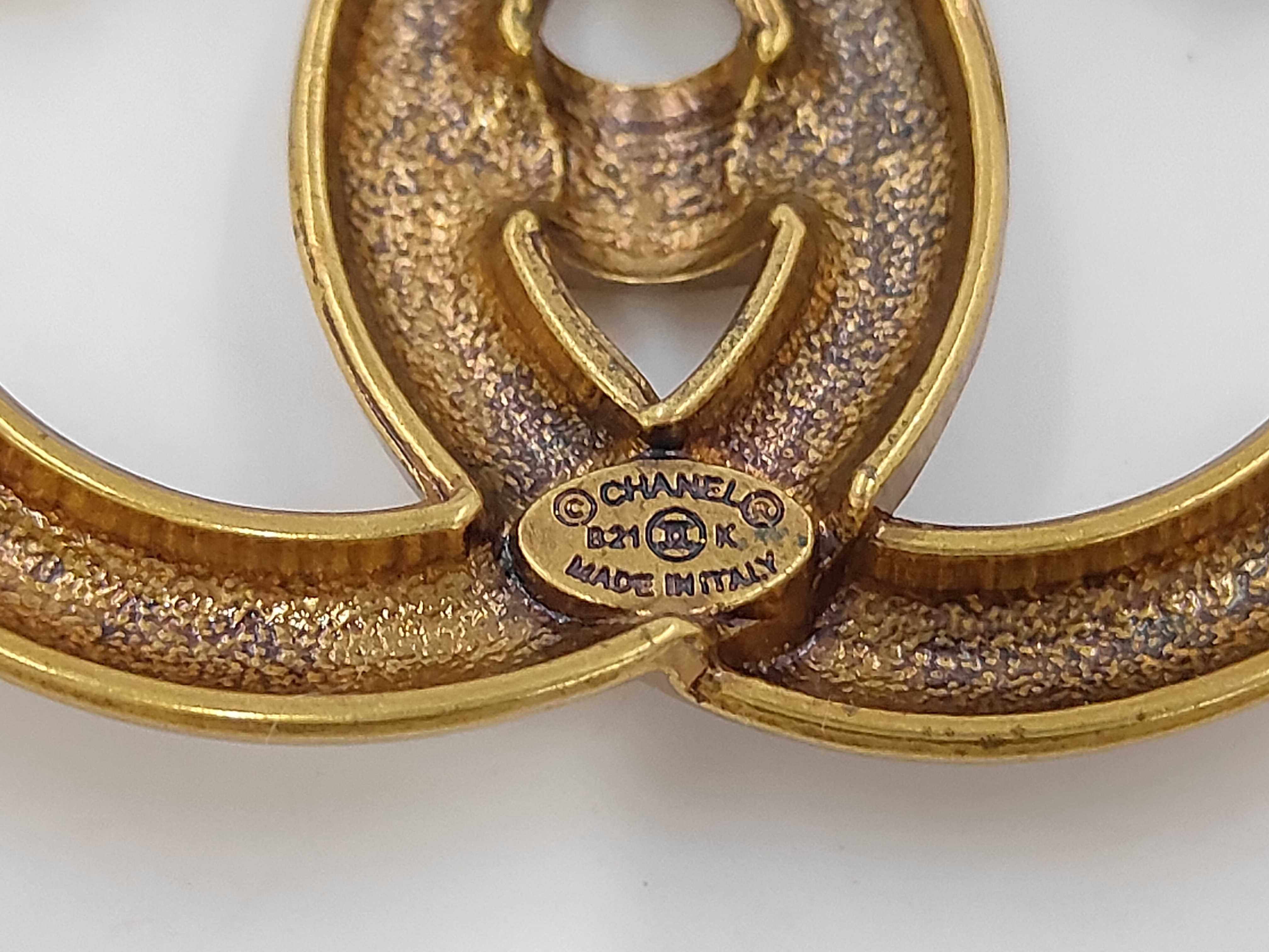 Coco Mark Logo Brooch B21K Brooch — view 7