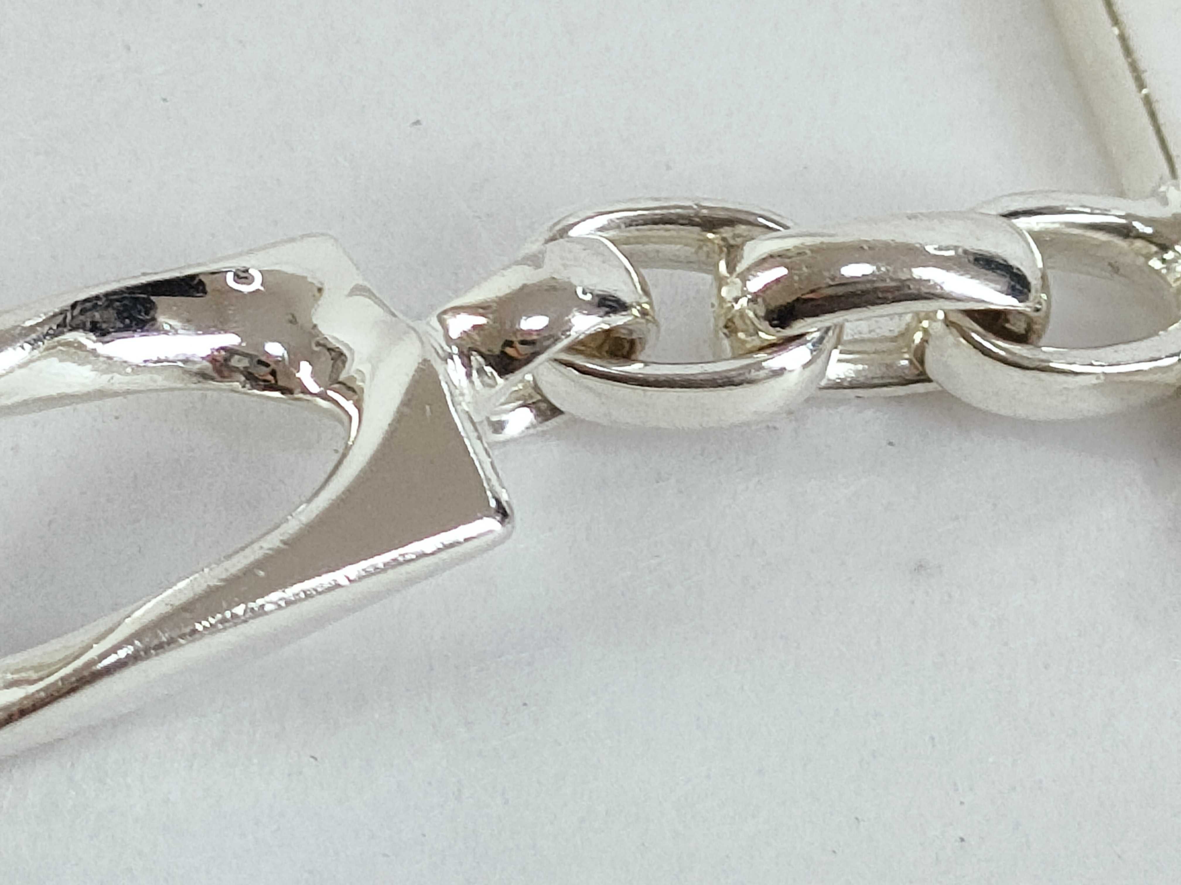 Flat Link Chain Toggle Bracelet SV925 Bracelet/Bangle — view 8