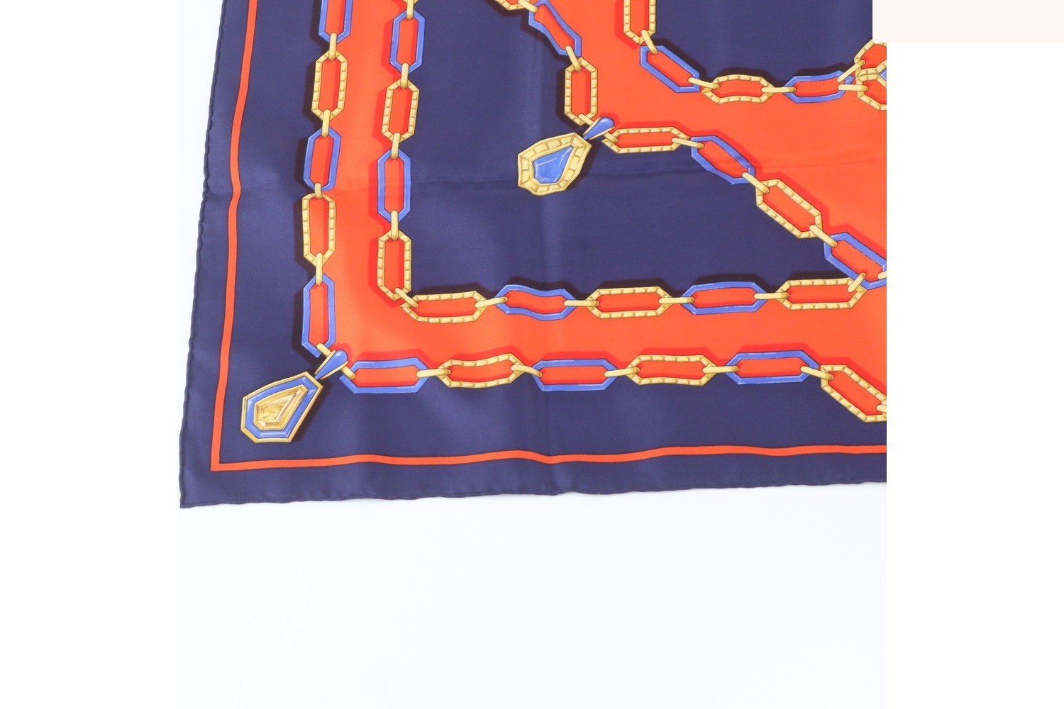 100% Silk Scarf with Tag — view 4