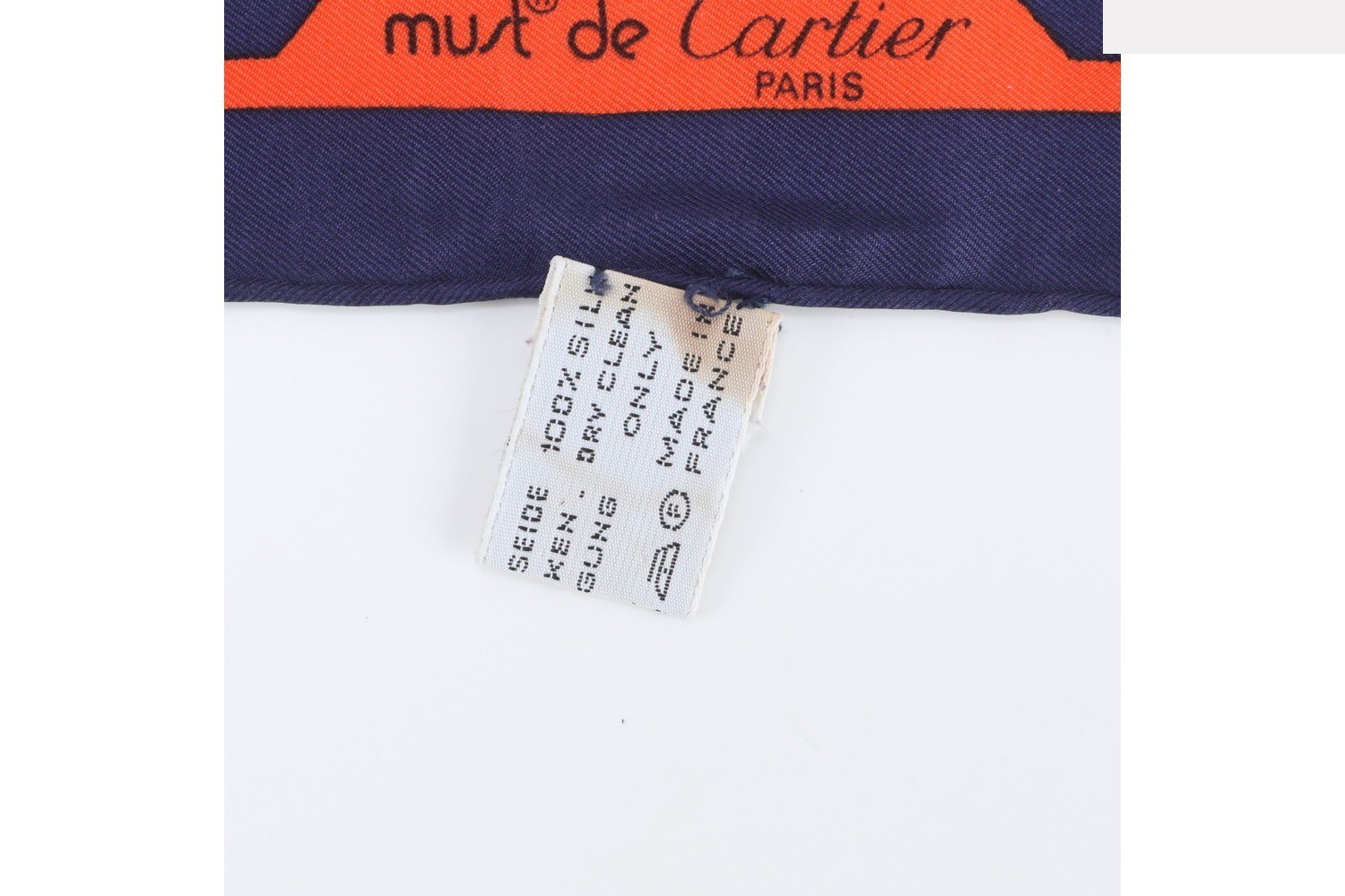 100% Silk Scarf with Tag — view 6