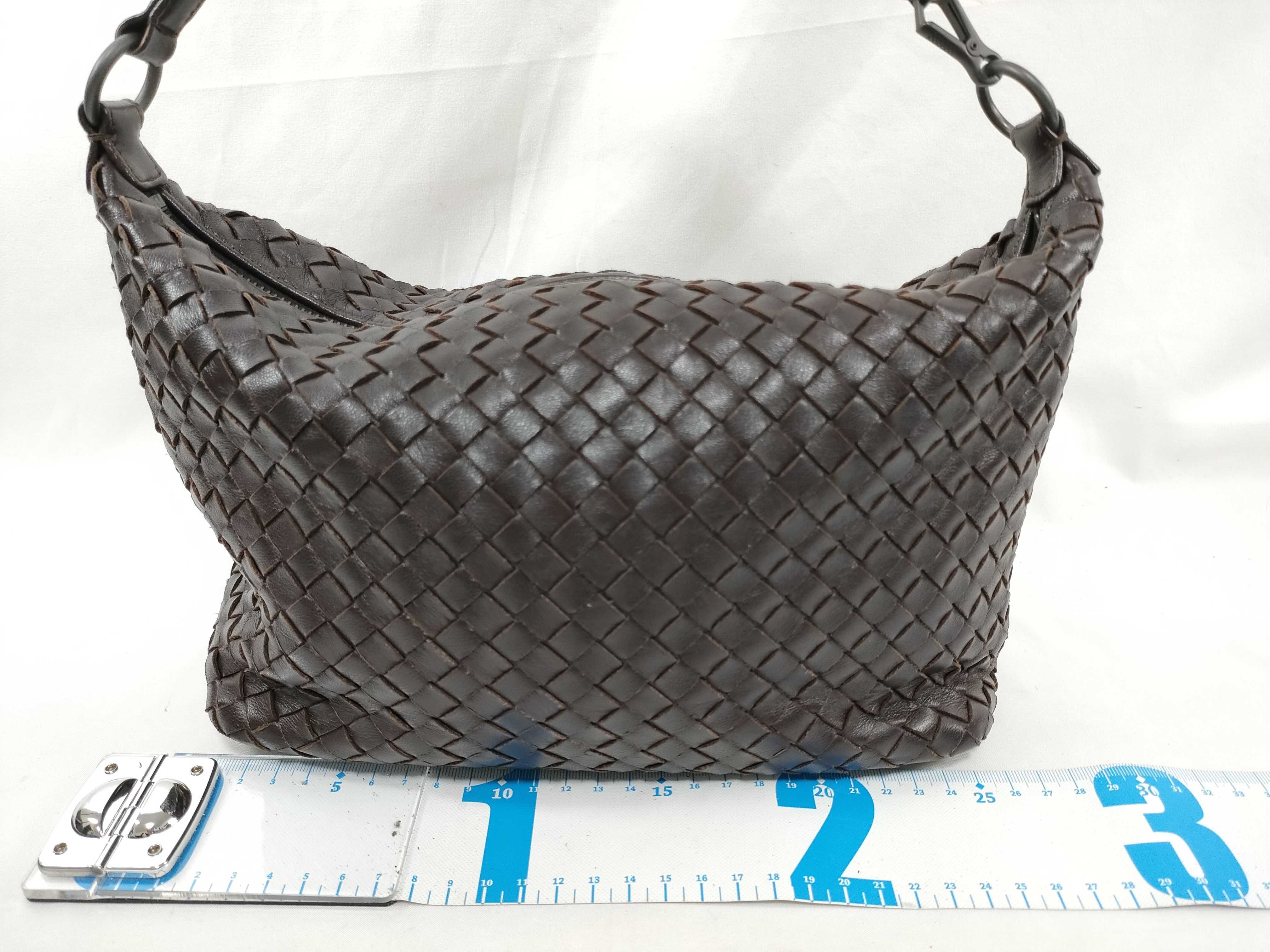 Intrecciato/Brown Handbag — view 2