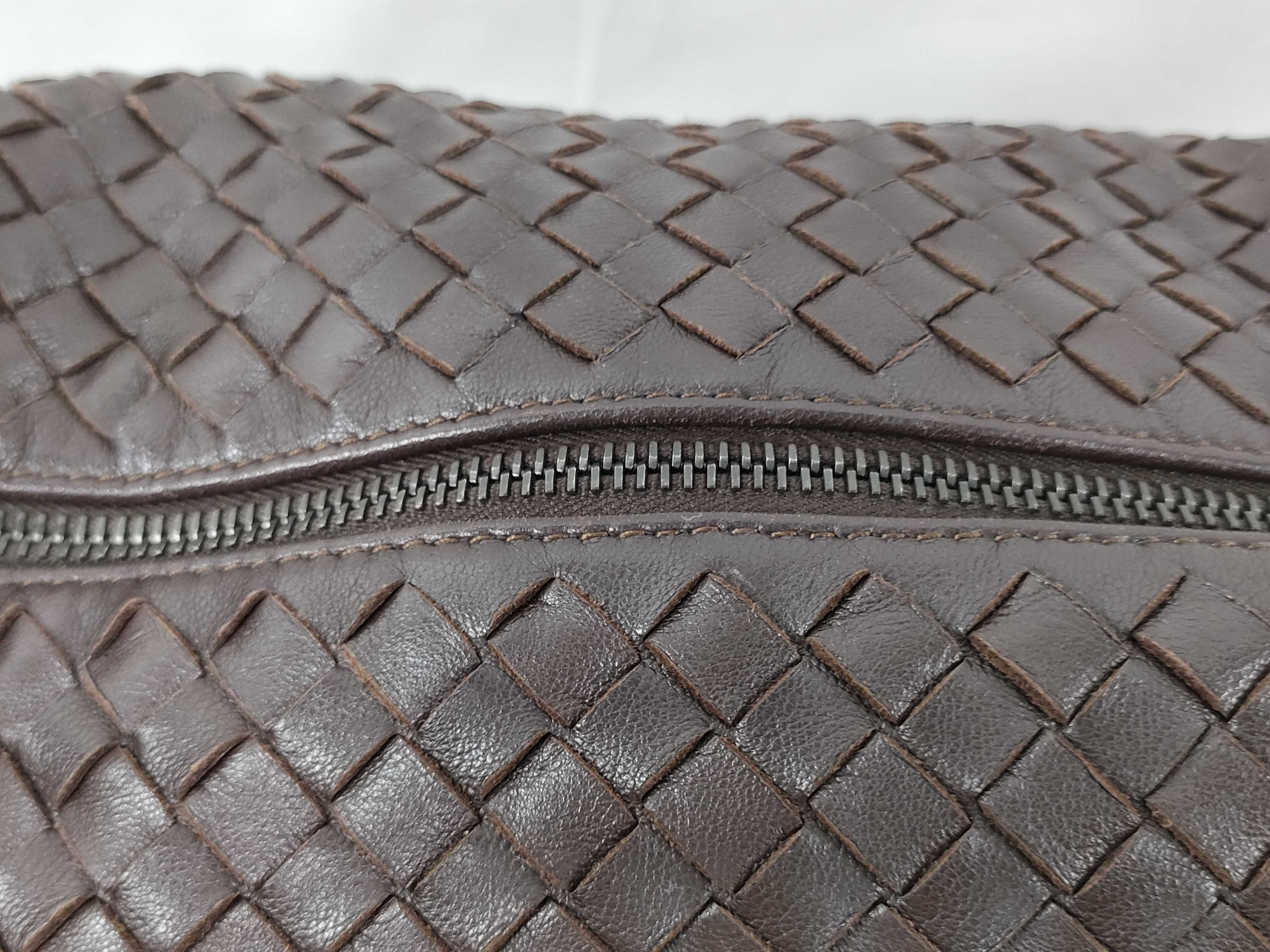 Intrecciato/Brown Handbag — view 3