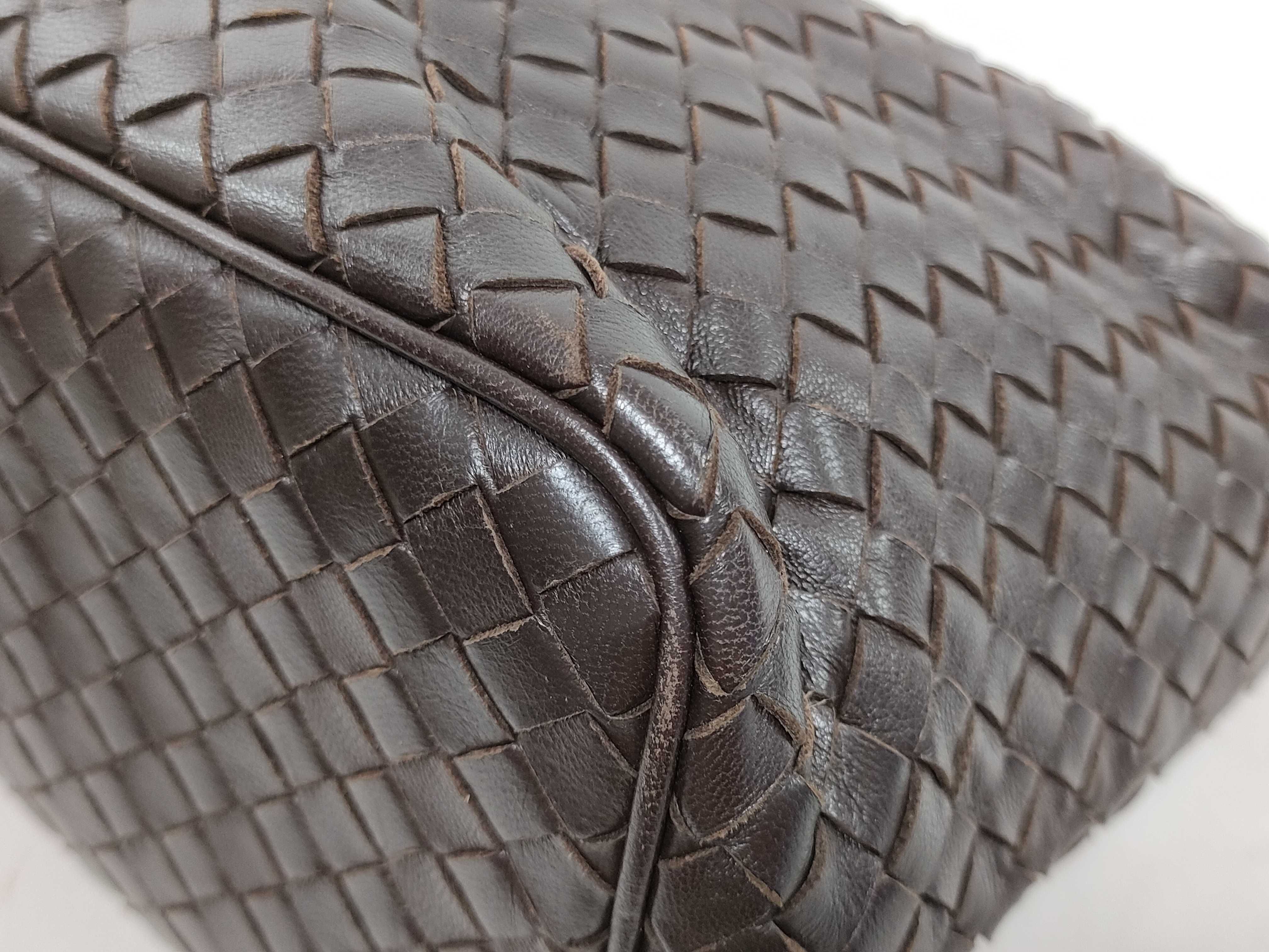 Intrecciato/Brown Handbag — view 9