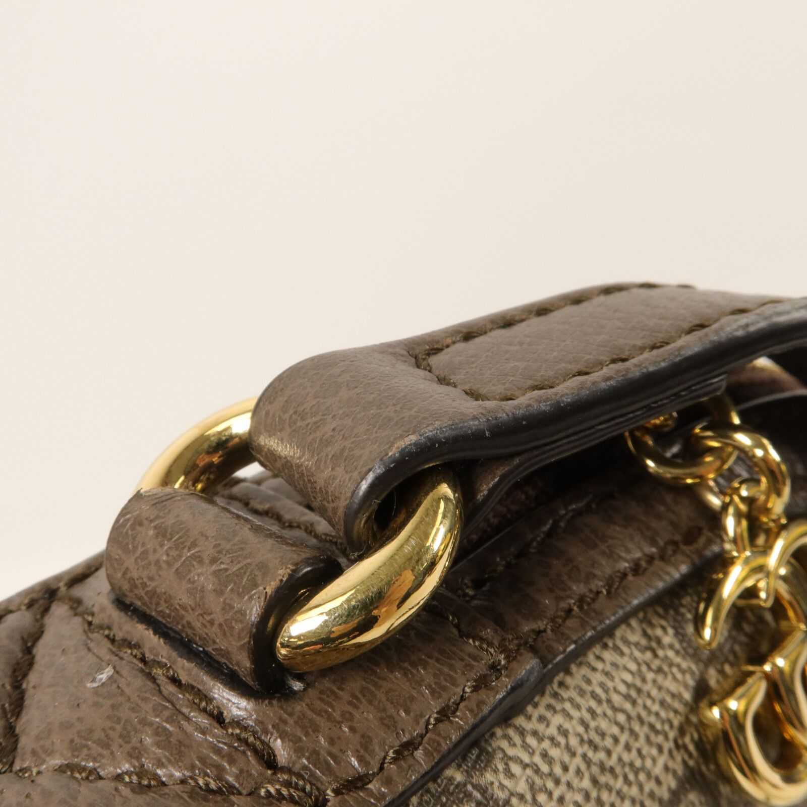 GG Supreme Small Ophidia Dome Shoulder Bag — view 17