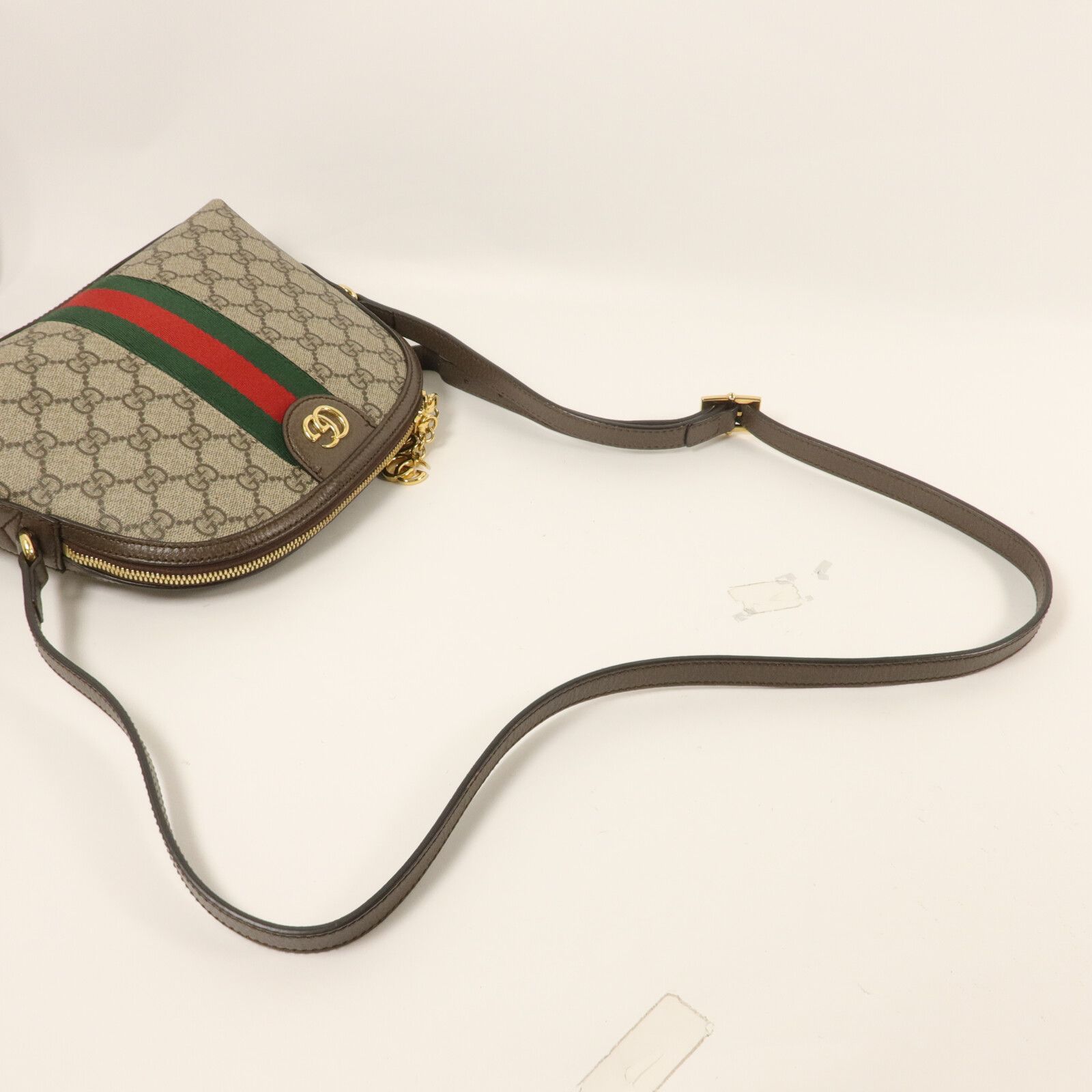 GG Supreme Small Ophidia Dome Shoulder Bag — view 8