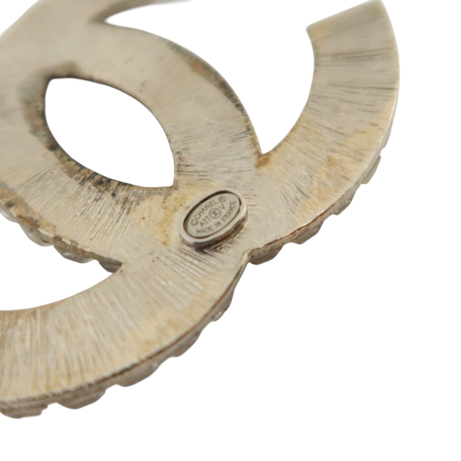 Baguette Crystal Logo Brooch — view 6