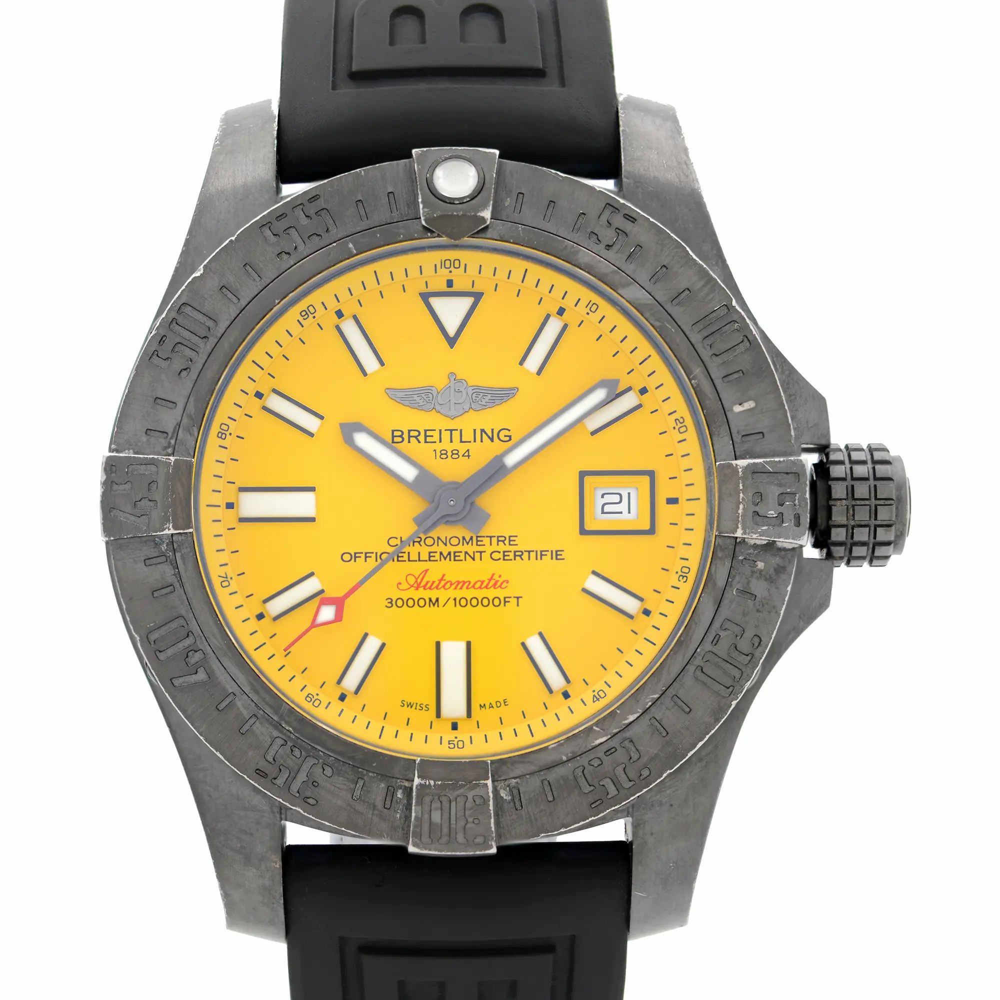 Avenger II Seawolf Black Steel Automatic Mens Watch M17331E2/I530-153S — view 2