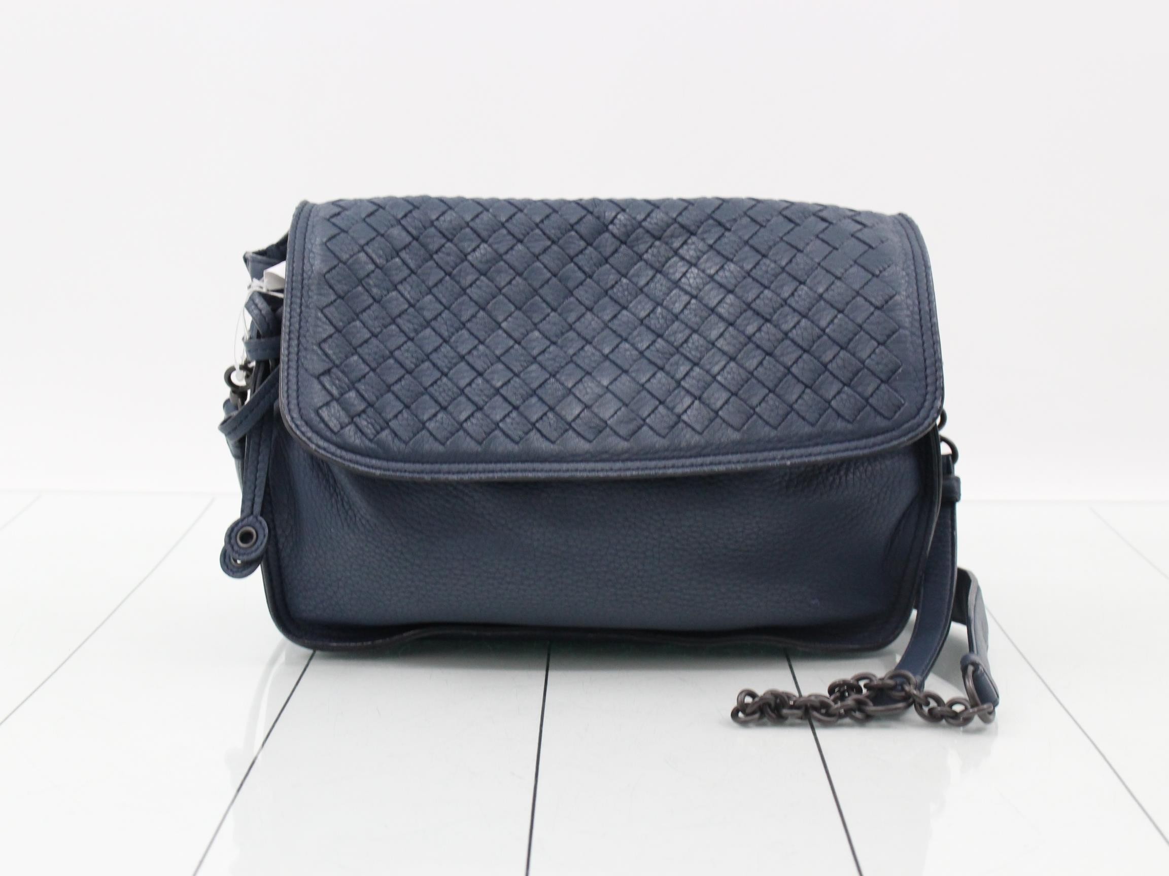 Intrecciato Chain Shoulder Bag