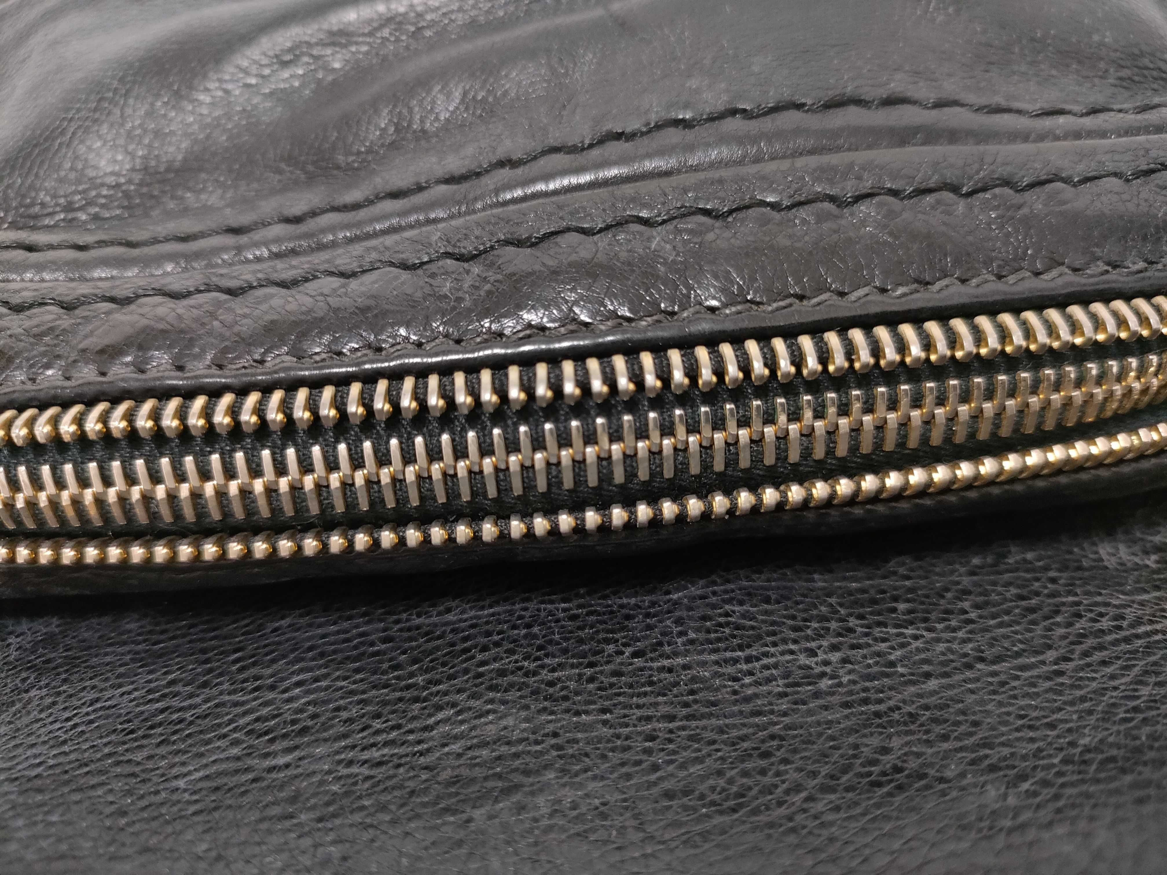 All Leather Chain One Shoulder Bag — view 9