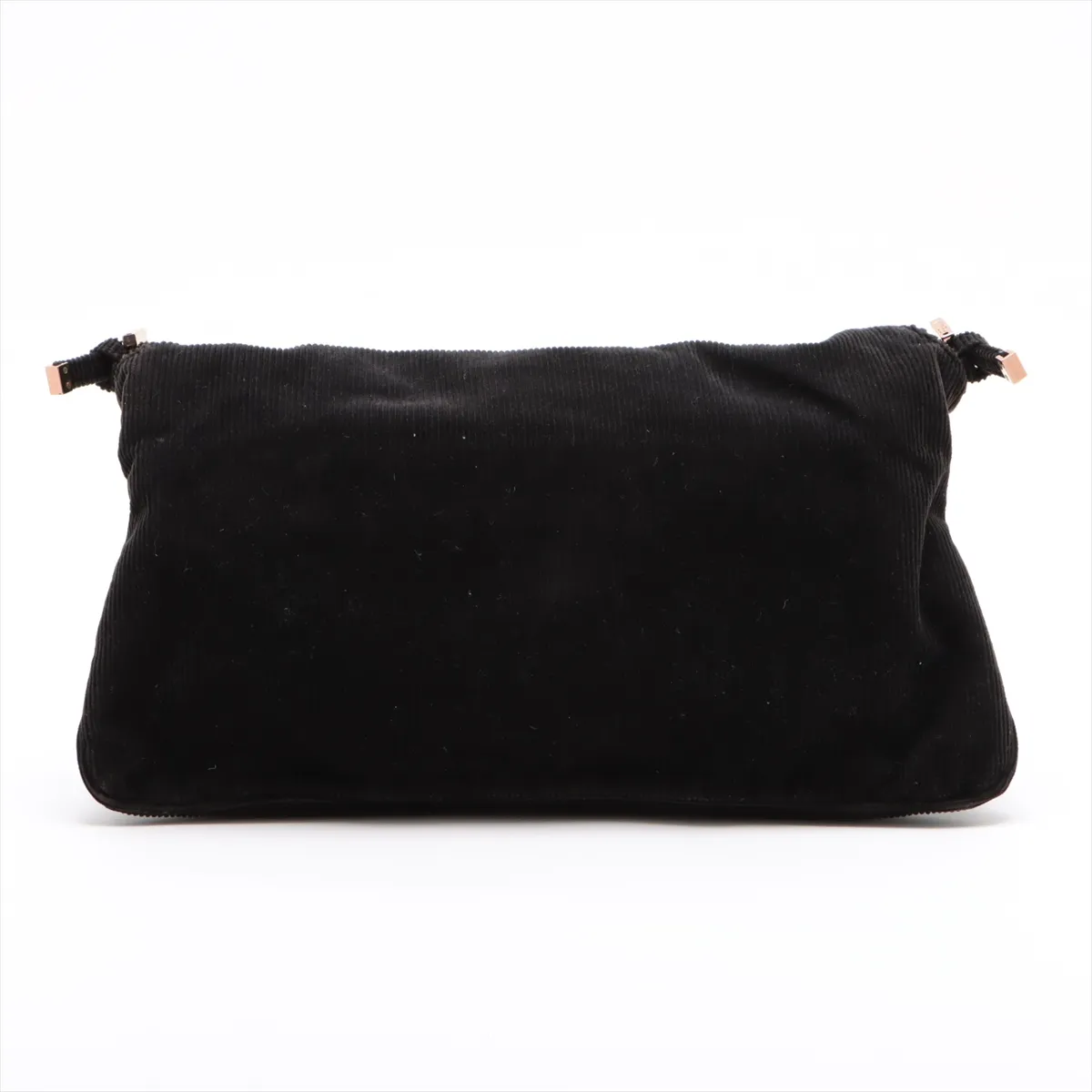 Mamma Bucket Corduroy Shoulder Bag Black — view 2