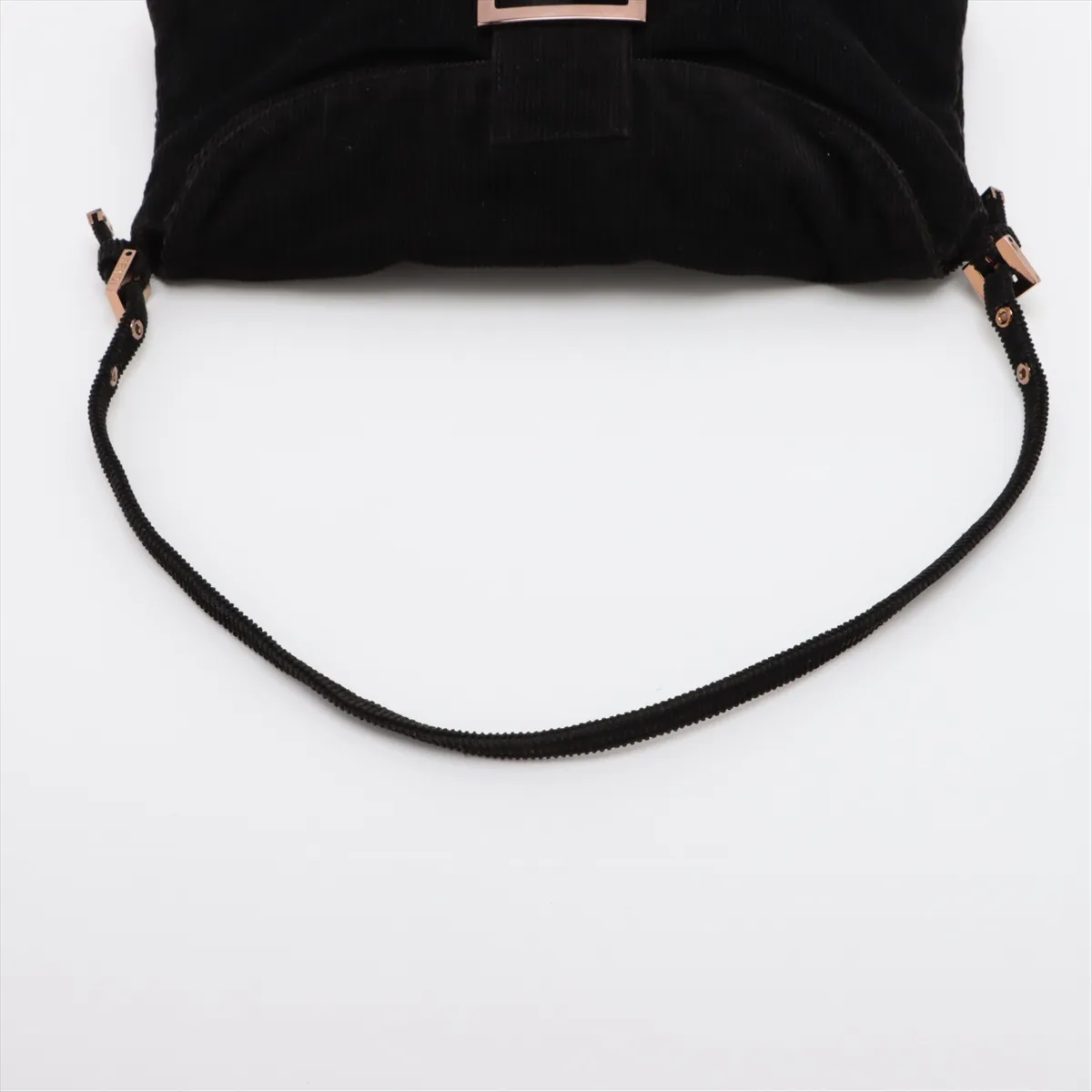 Mamma Bucket Corduroy Shoulder Bag Black — view 5