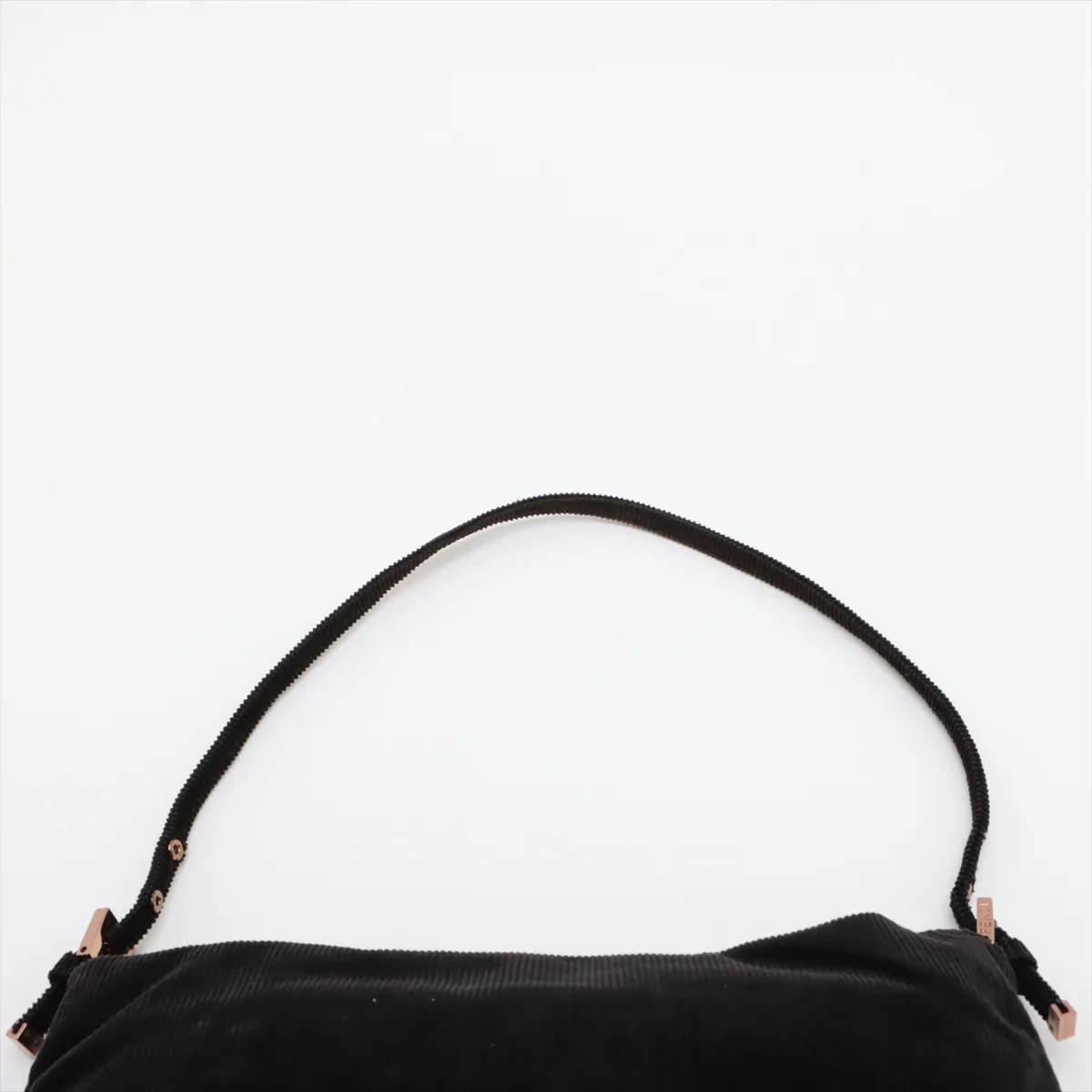 Mamma Bucket Corduroy Shoulder Bag Black — view 6