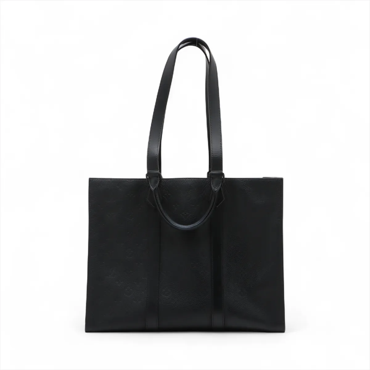 Taurillon Monogram Sac Plat 24H M24786 Black RFID Reactive — view 2
