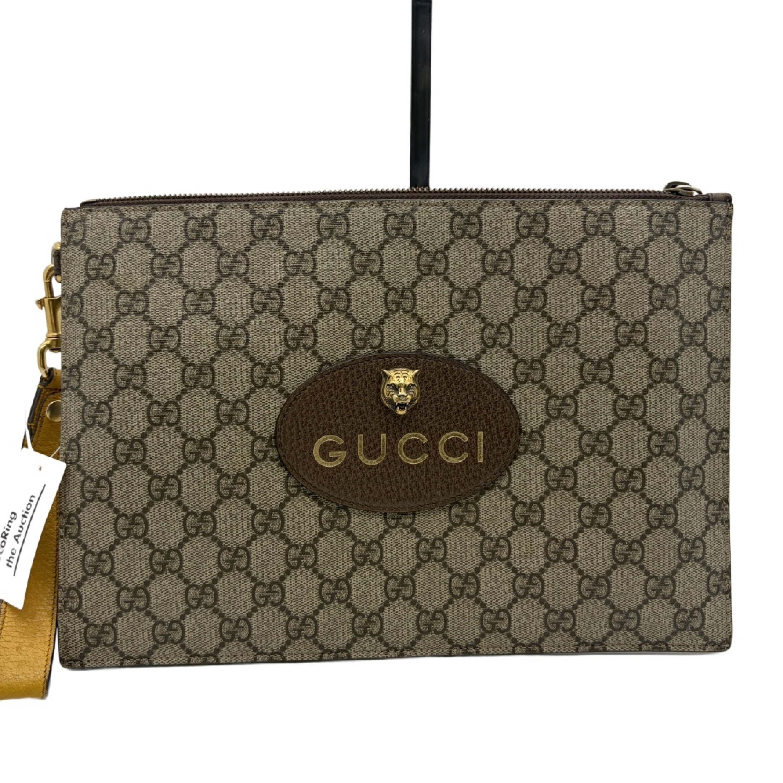 Neo Vintage GG Supreme Tiger Head Pouch