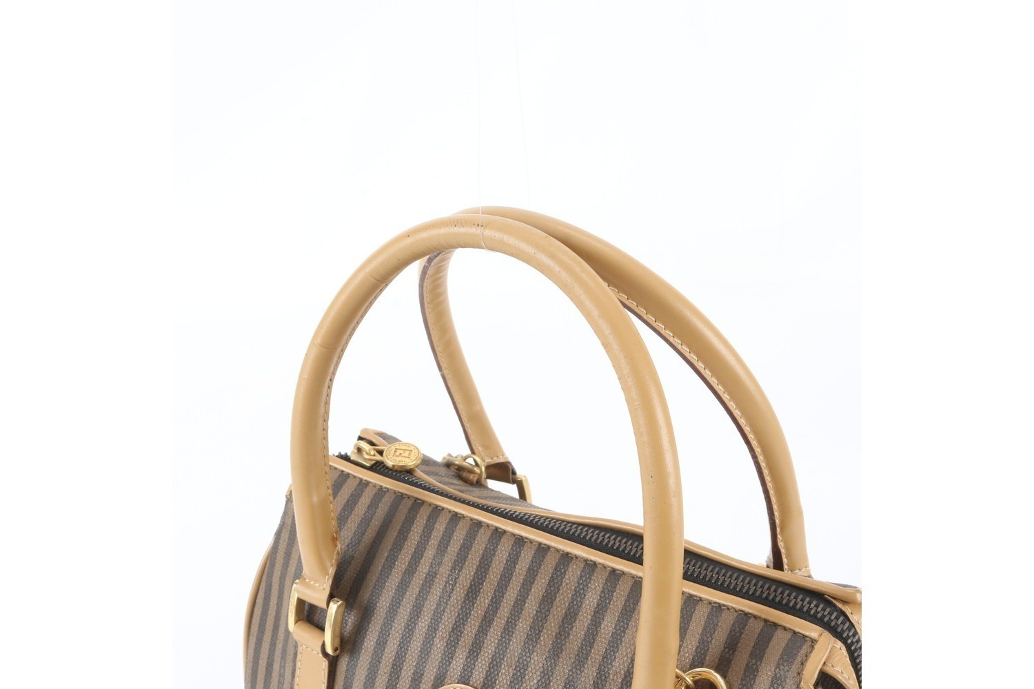 Pecan Leather 2-Way Shoulder Bag — view 3