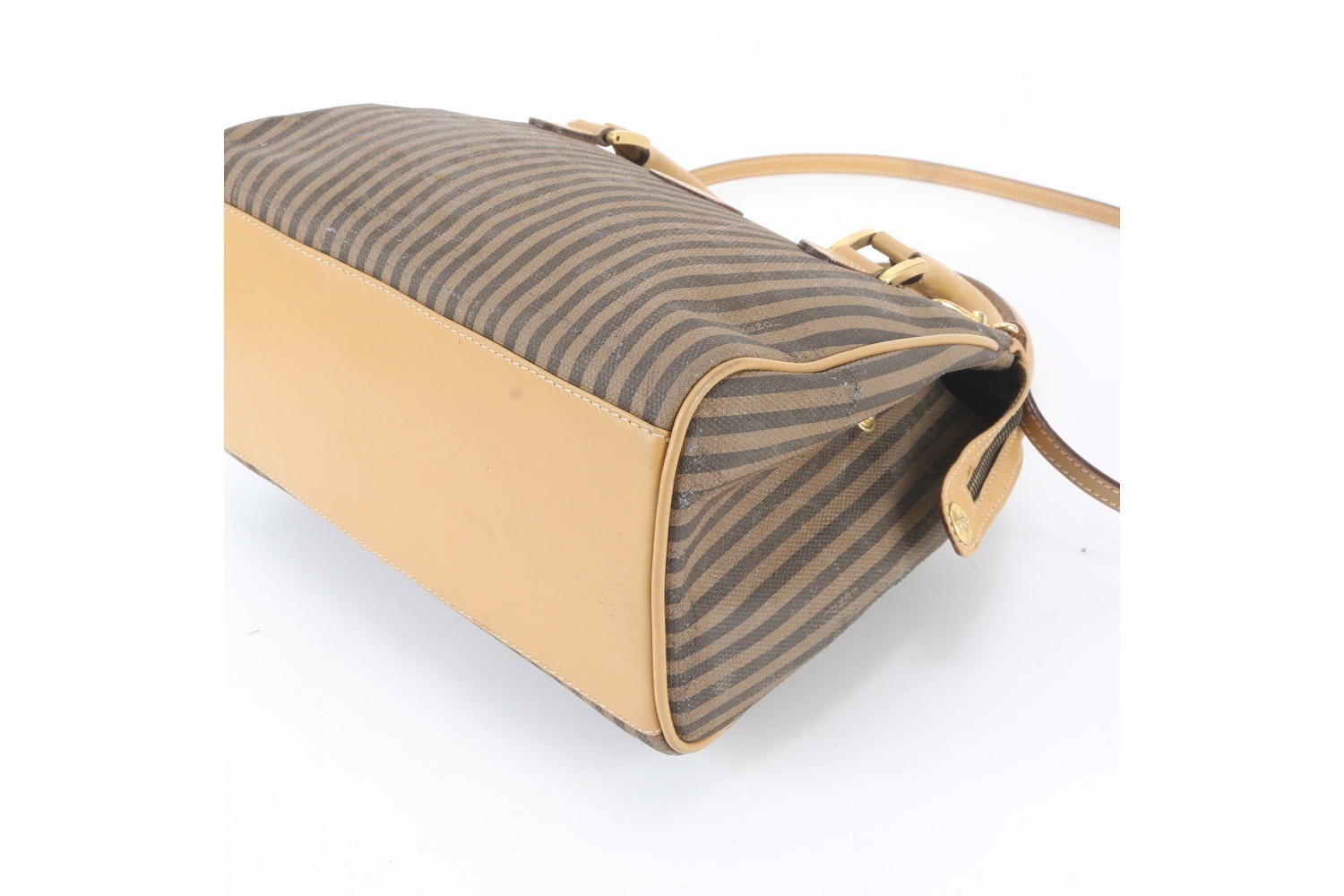Pecan Leather 2-Way Shoulder Bag — view 5