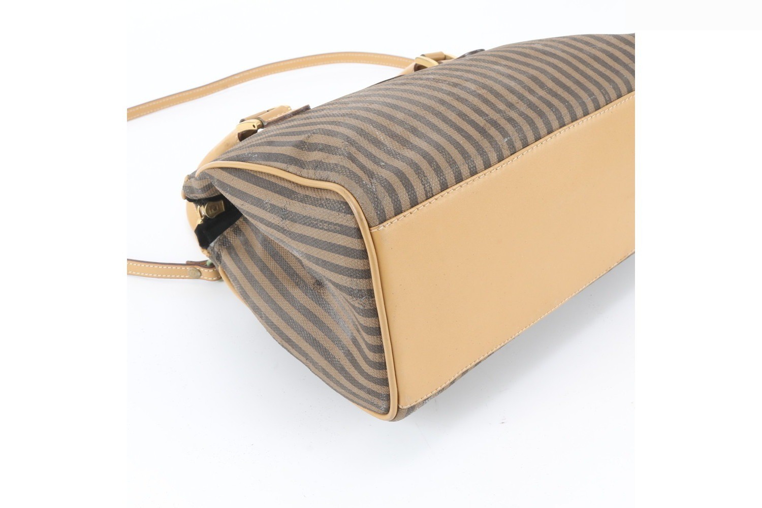 Pecan Leather 2-Way Shoulder Bag — view 6