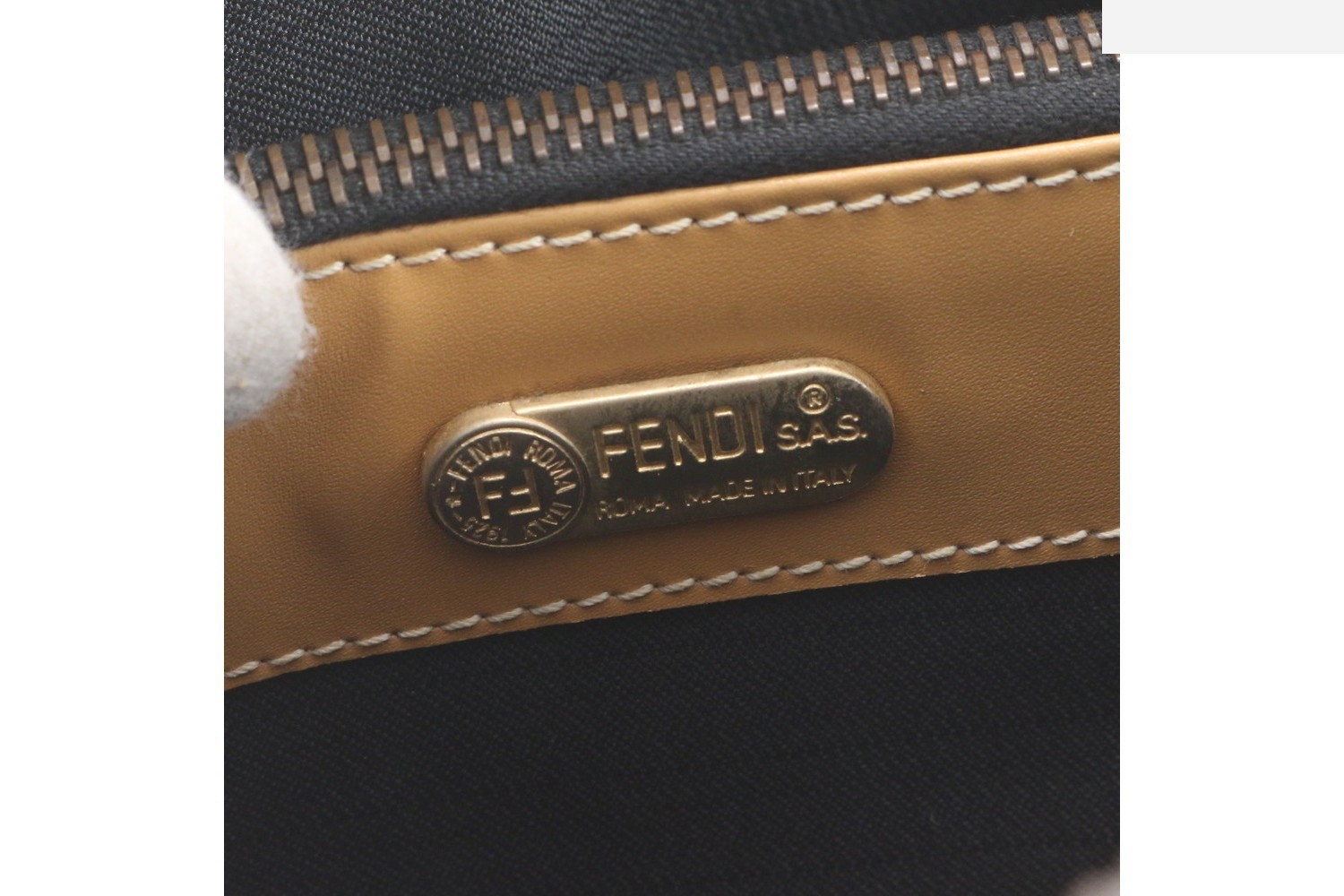 Pecan Leather 2-Way Shoulder Bag — view 9
