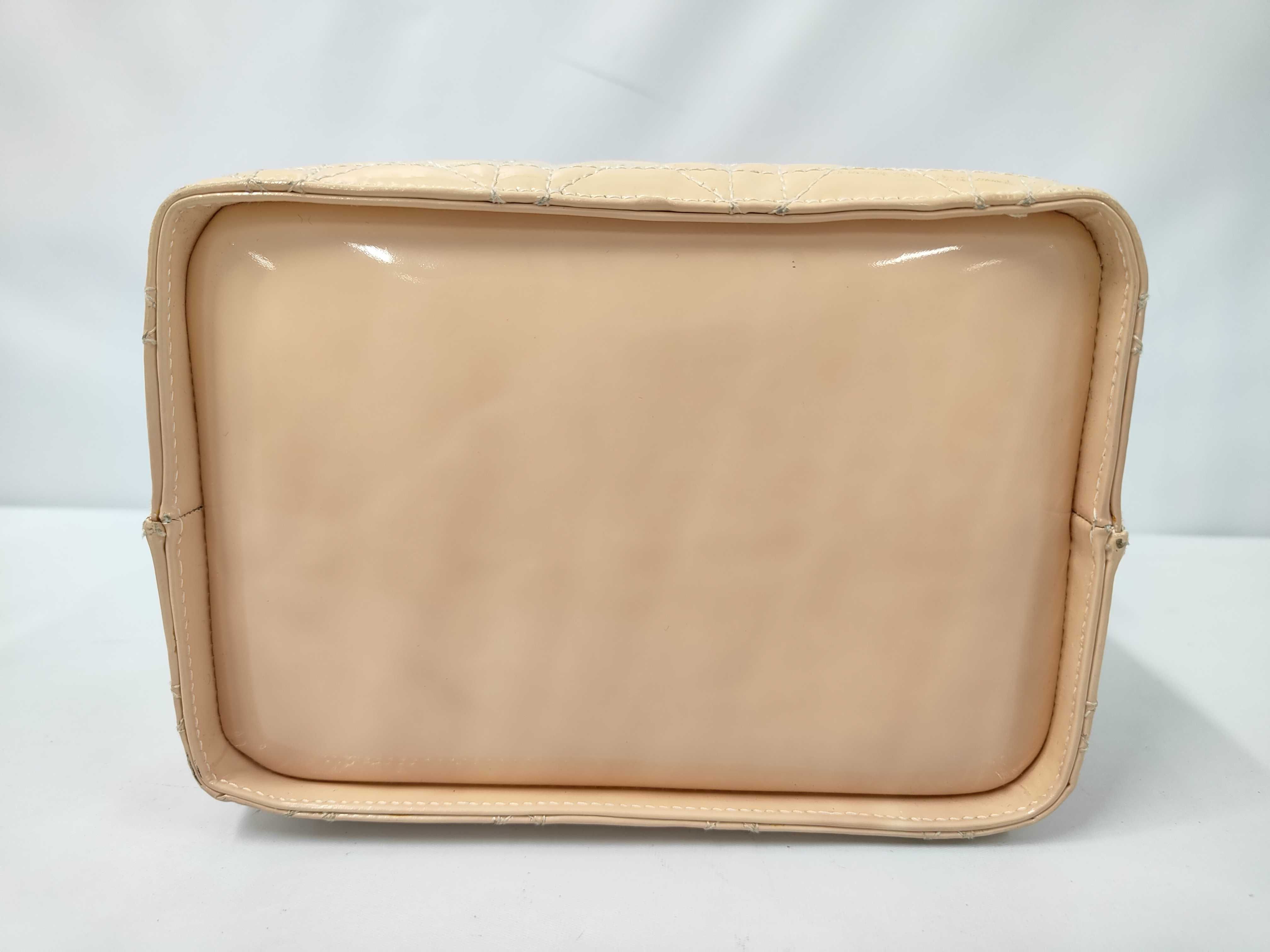 Cannage Vanity Top Handle Vanity Bag with Mirror — view 3